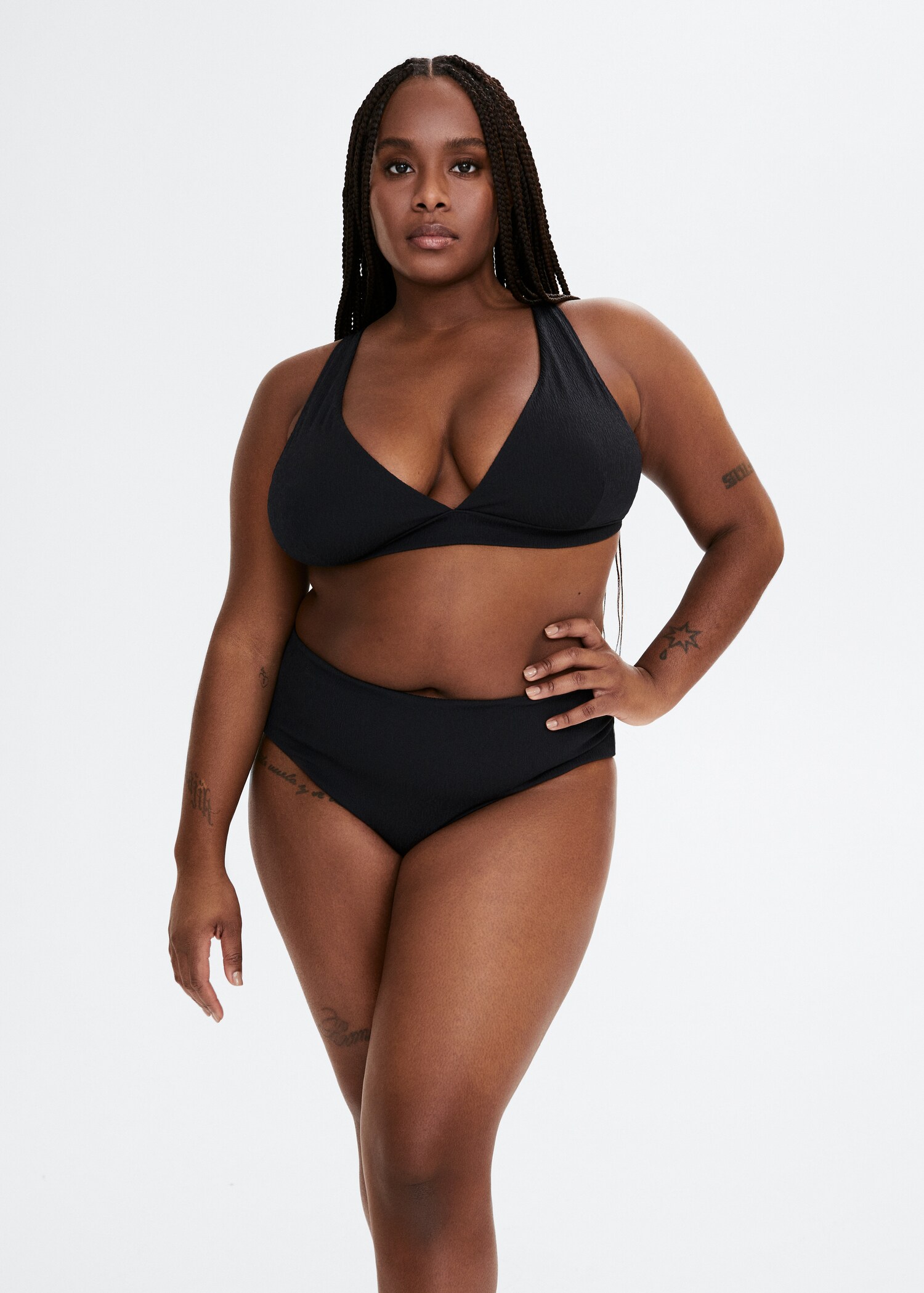 Triangle bikini top - Medium plane