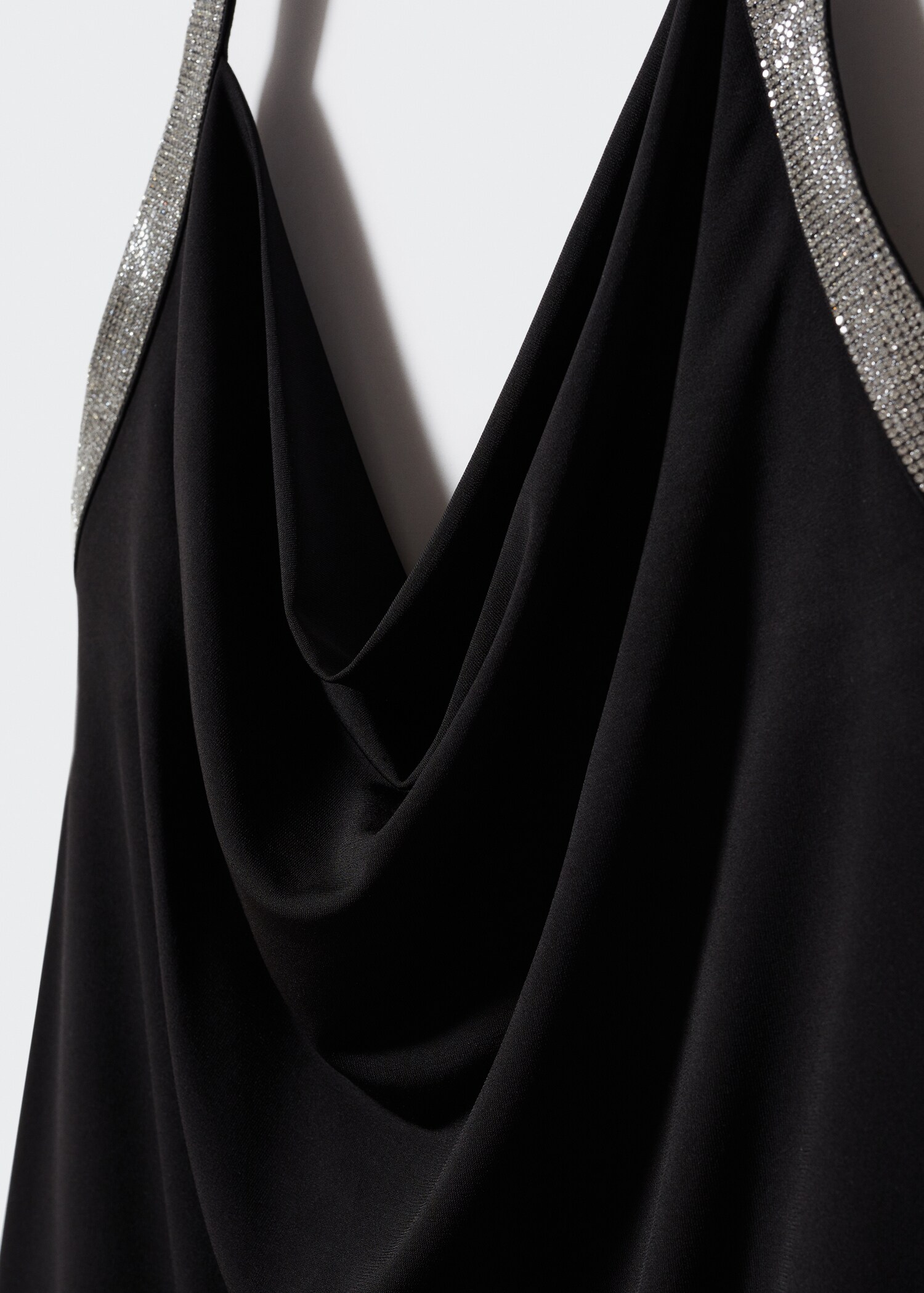 Robe drapée cristaux - Détail de l'article 8