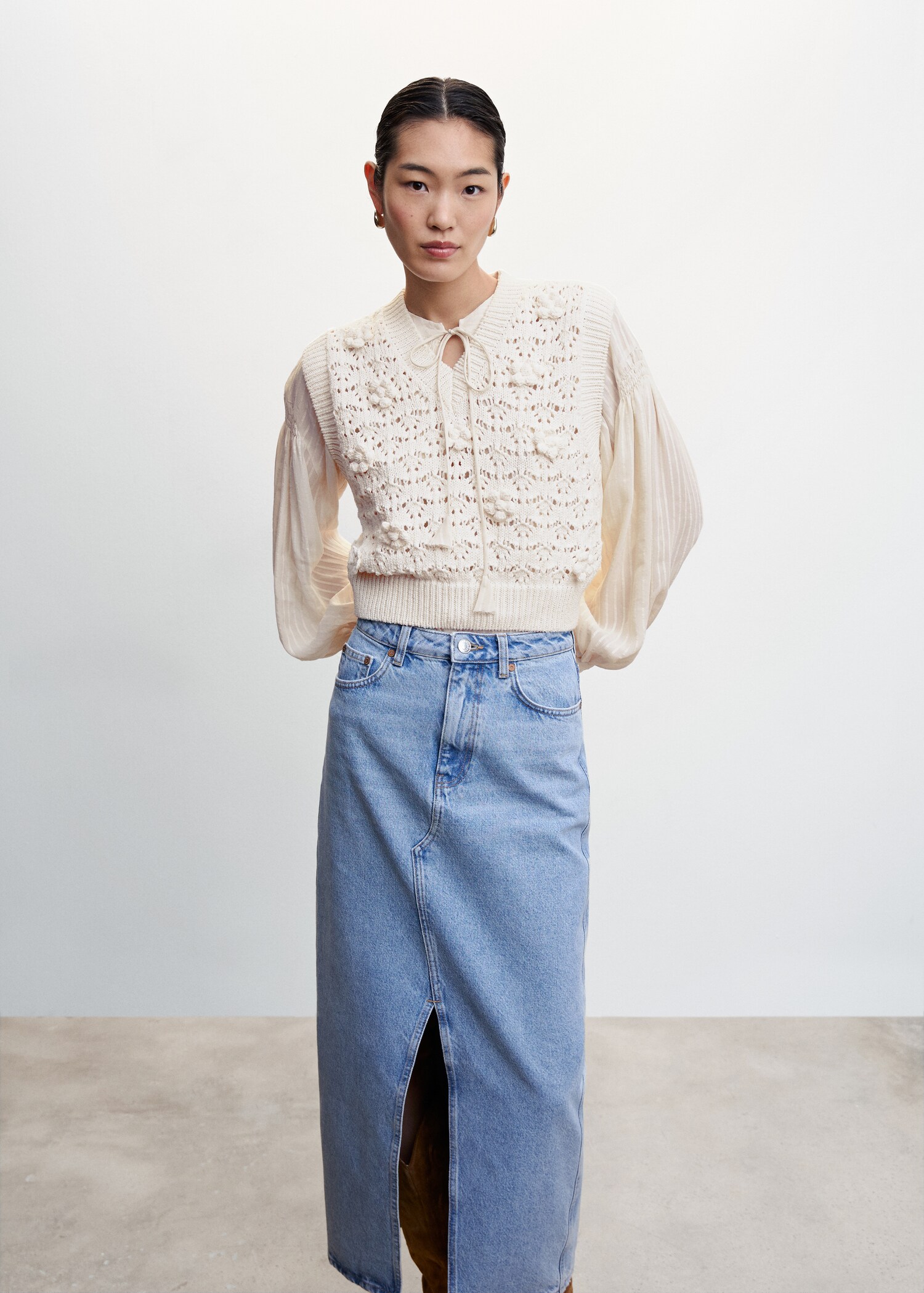 Fringed vest - Medium plane