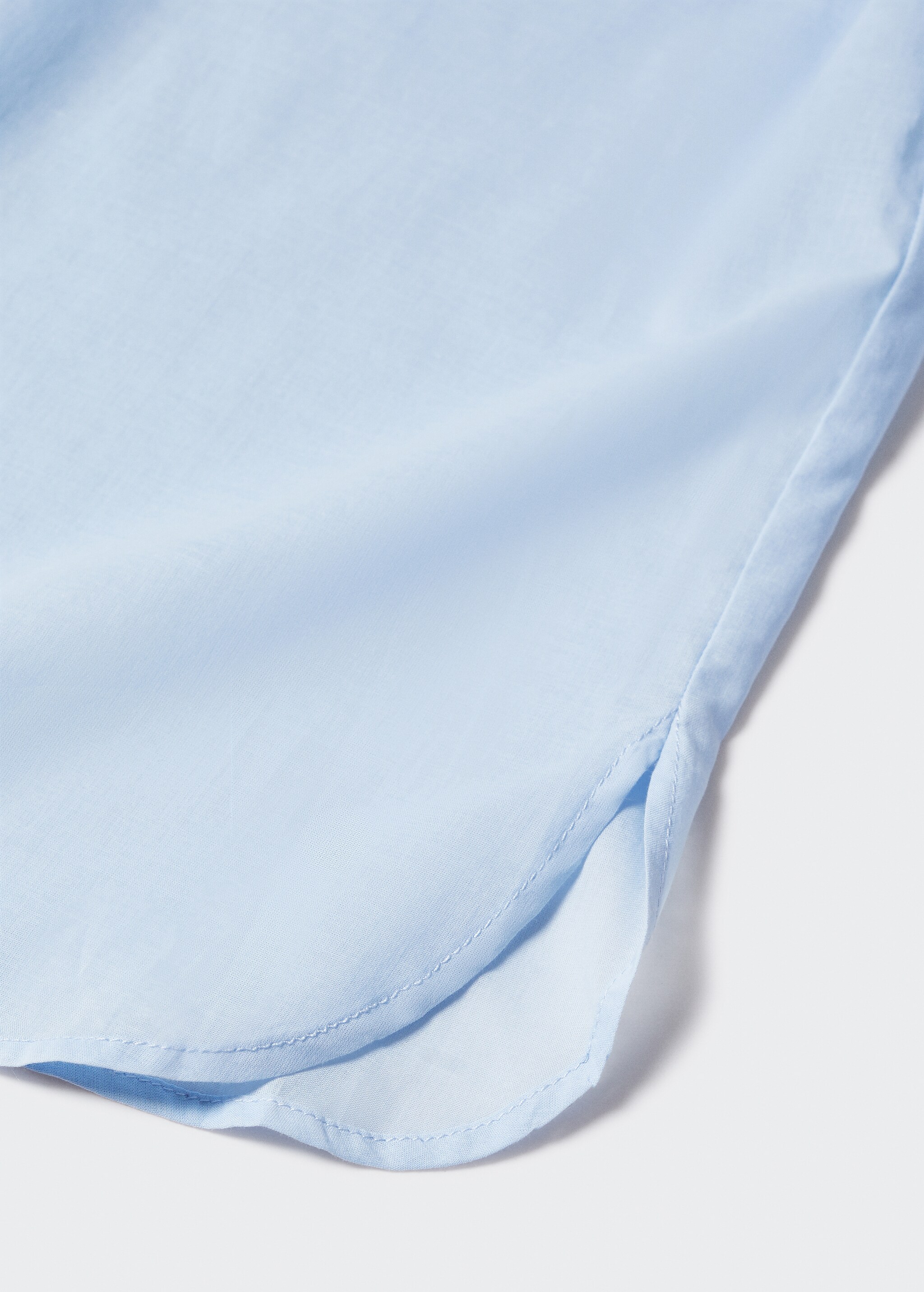 Essential cotton-blend shirt - Details of the article 8