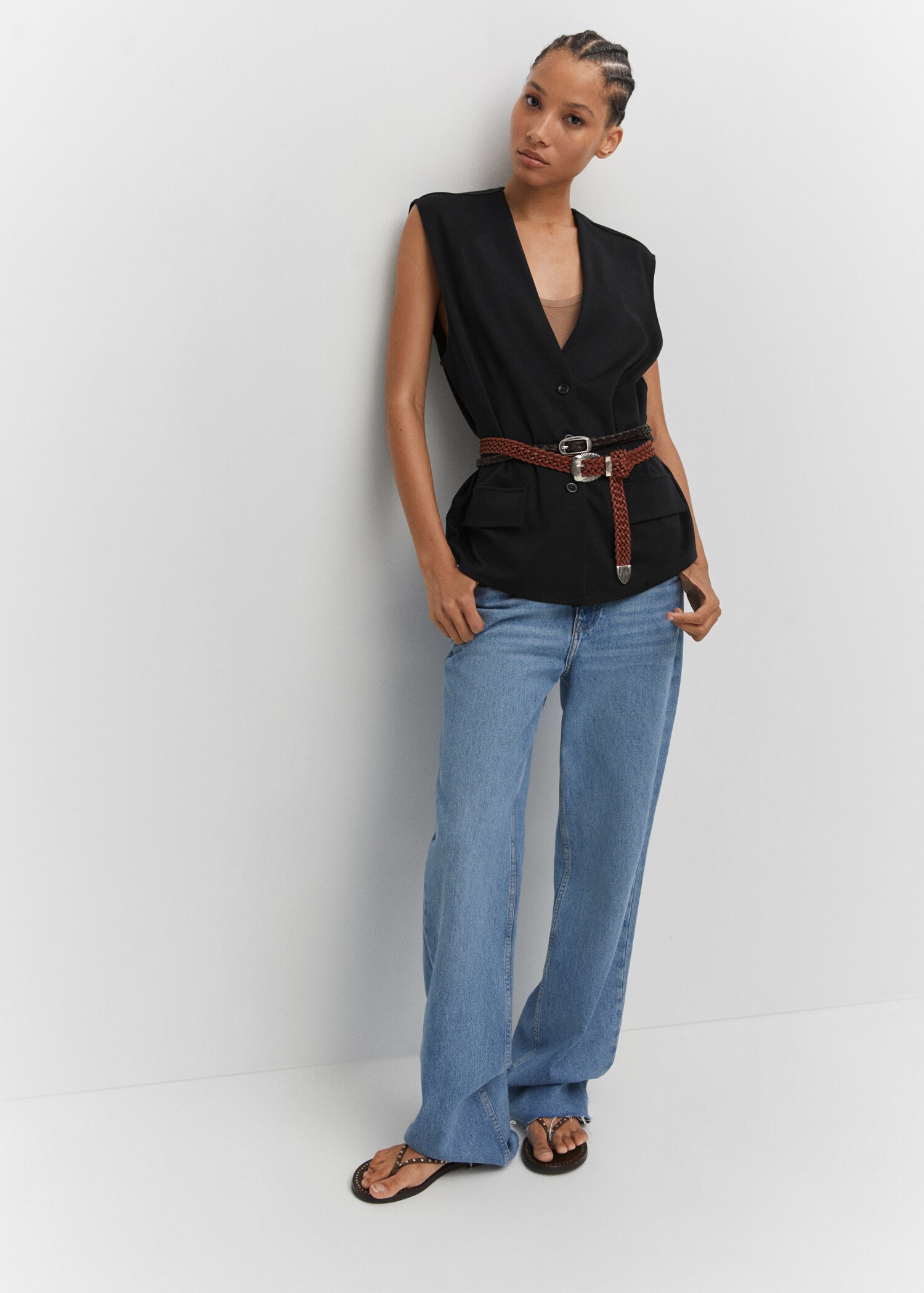  Gilet dritto oversize - Dettaglio dell'articolo 2