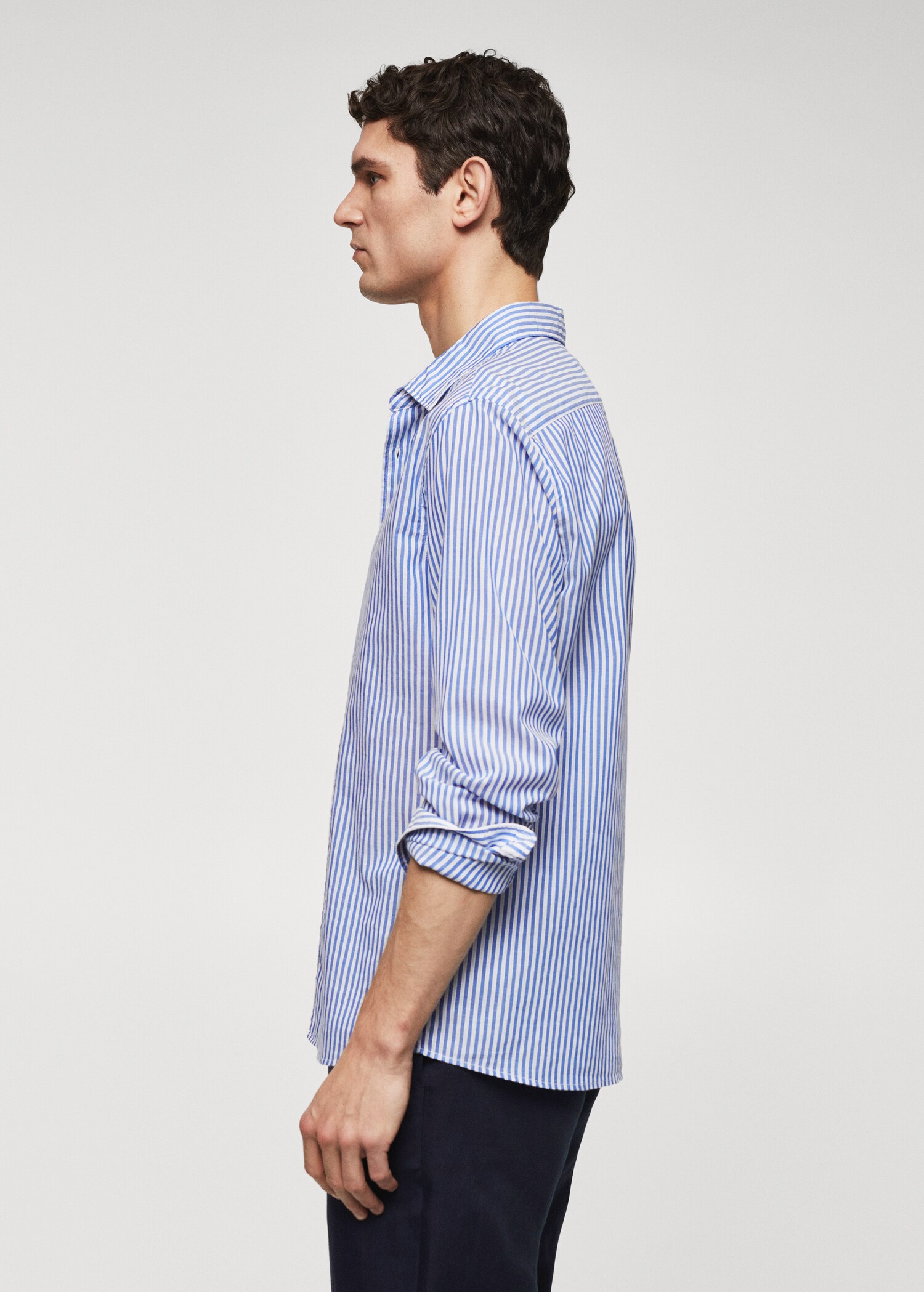 Camisa slim fit 100% cotó - Detall de l'article 6