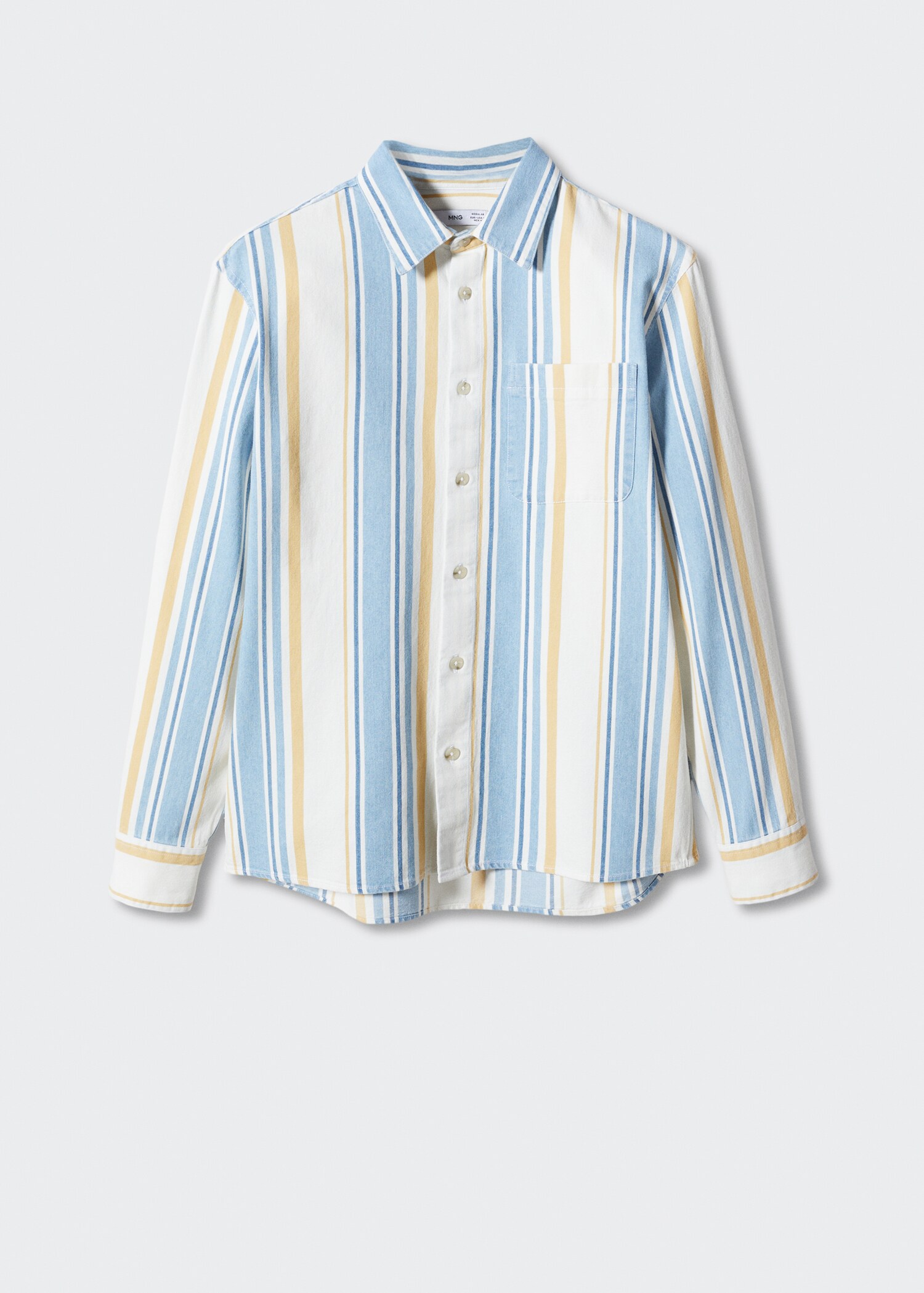 100% cotton striped shirt - Article without model