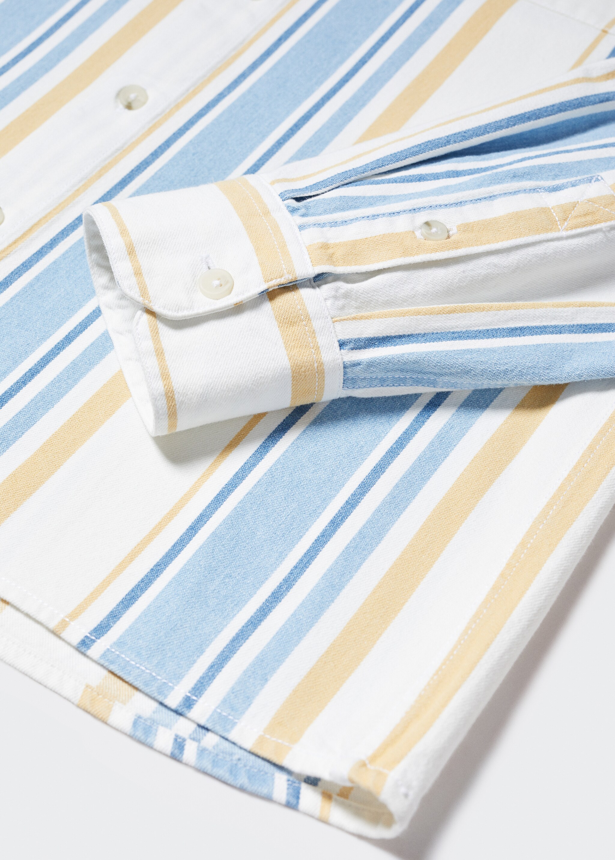 100% cotton striped shirt - Details of the article 8