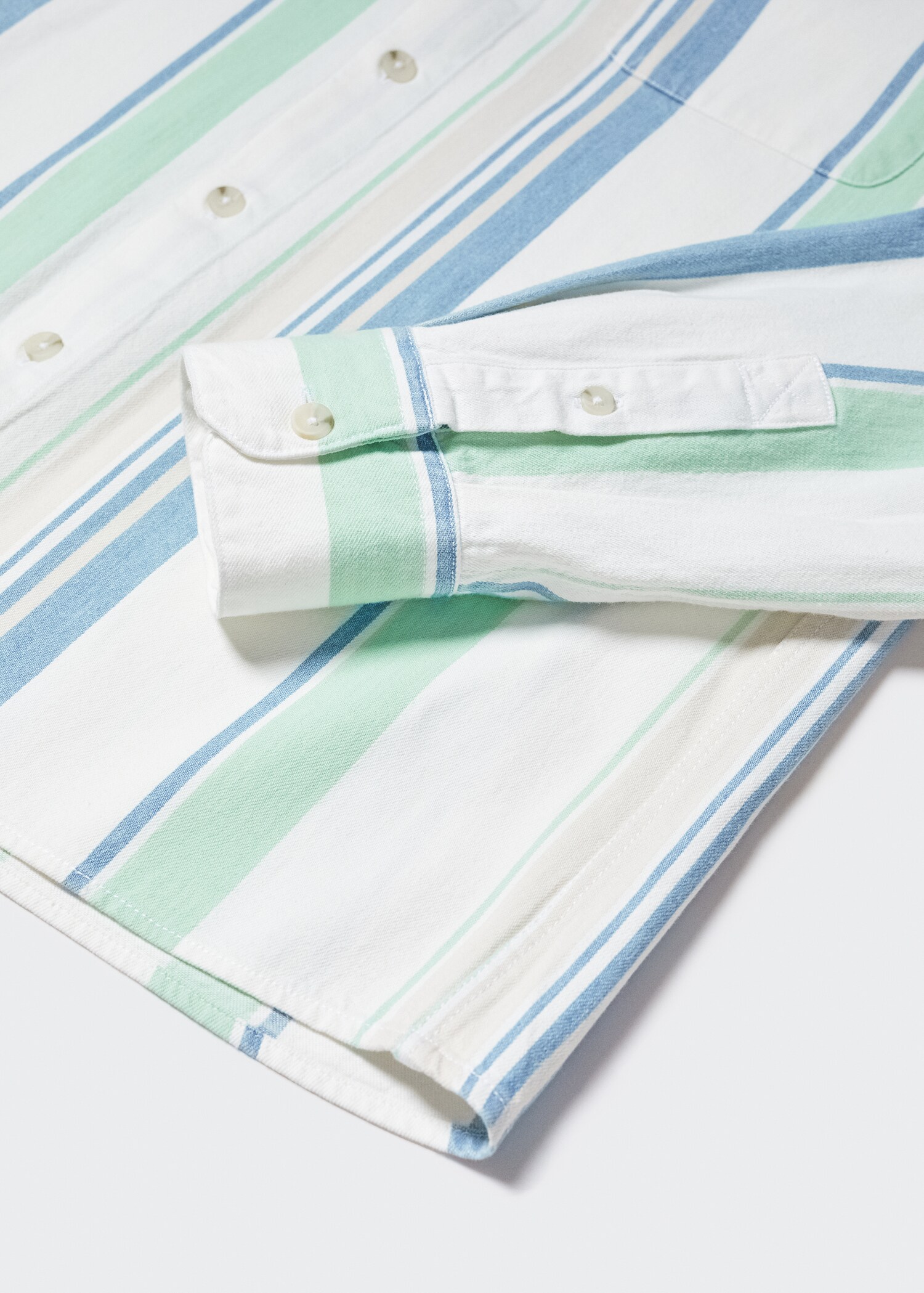 Camisa 100% algodón rayas - Detalle del artículo 8