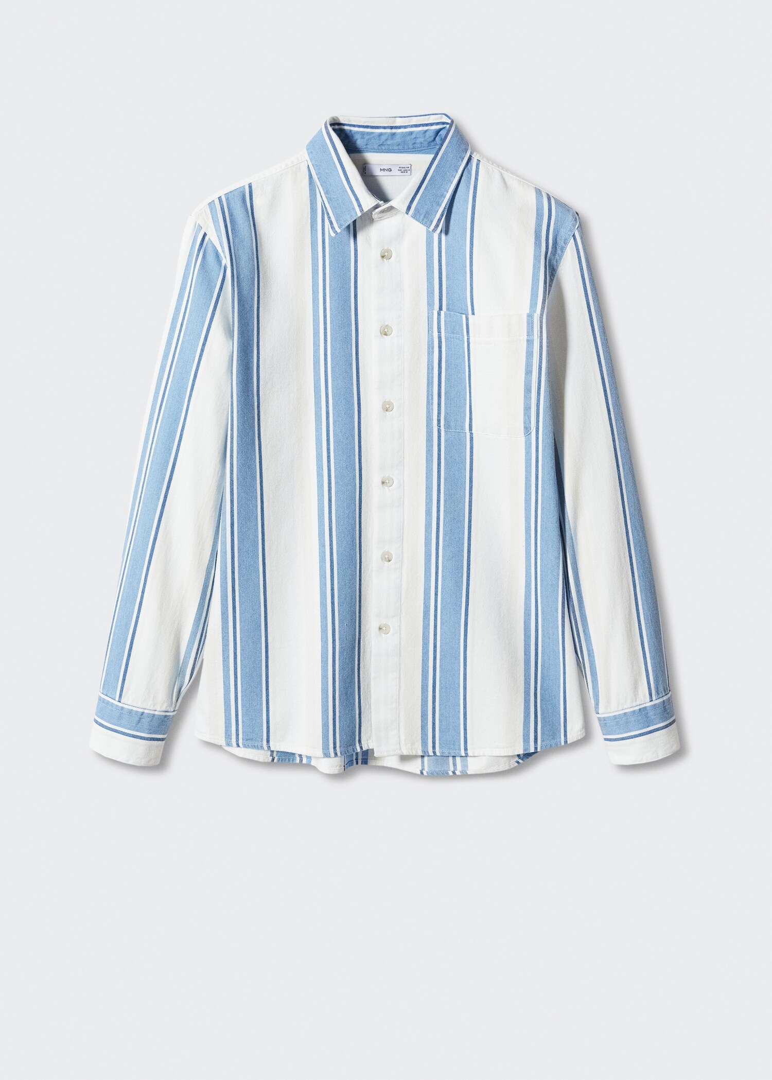 Camisa 100% algodón rayas - Artículo sin modelo