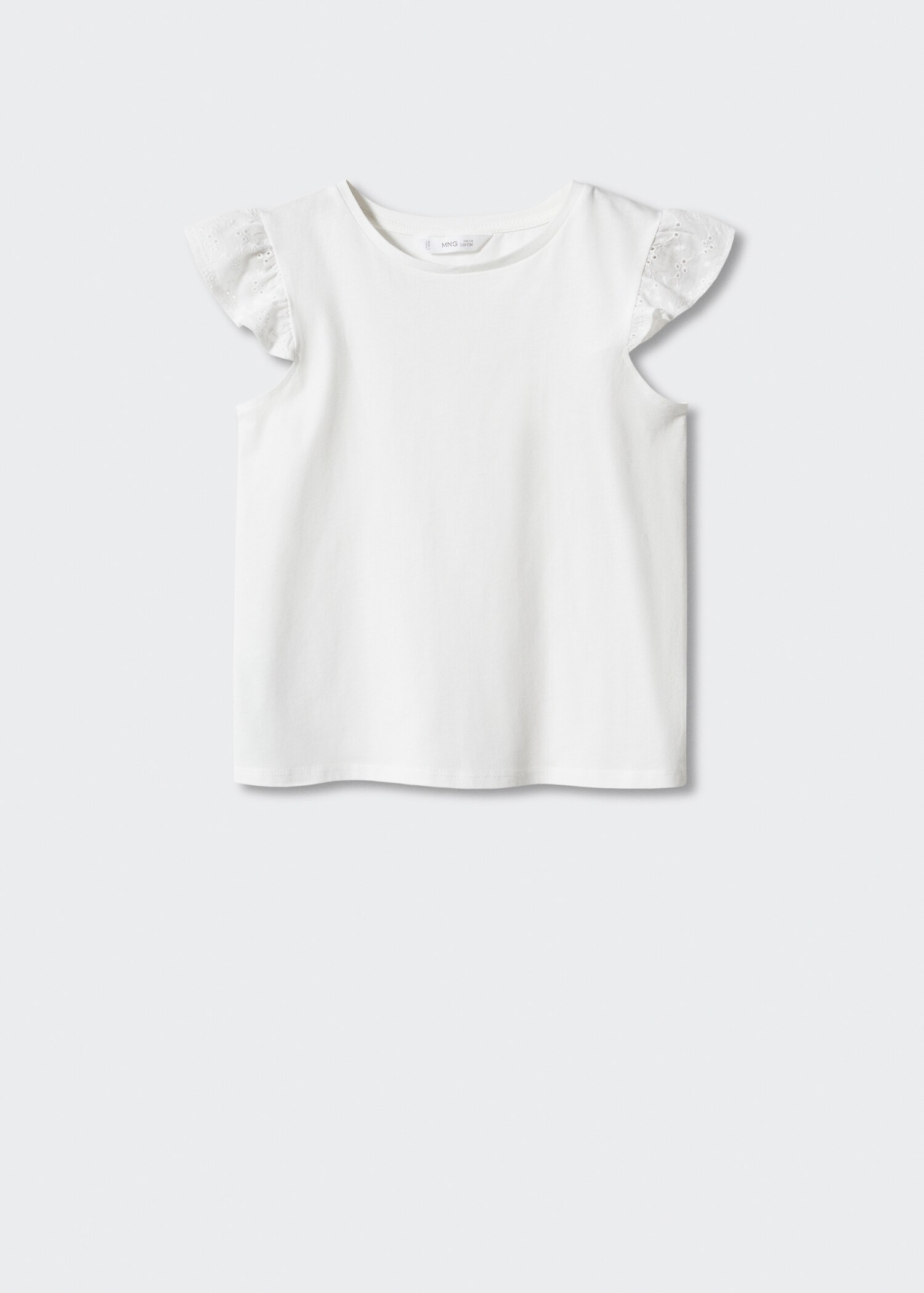 T-Shirt mit Volantärmel  - Artikel ohne Model