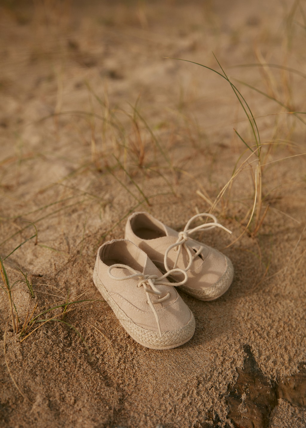 Espadrillas crosta di cuoio lacci Bambina MANGO OUTLET Italia