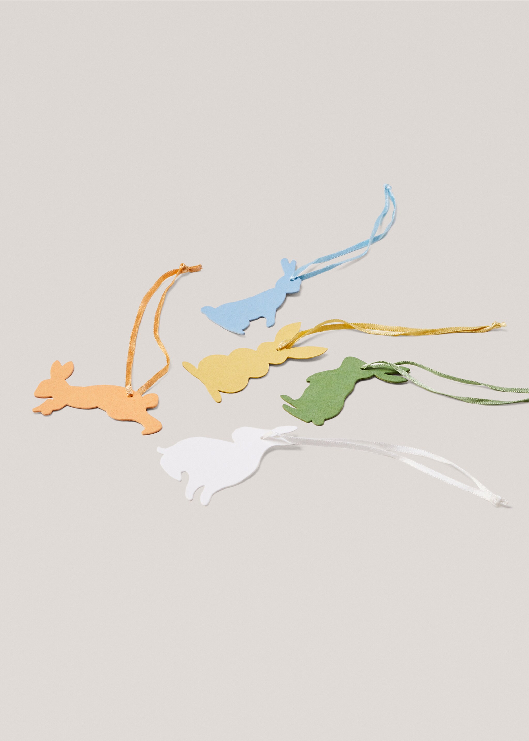 Easter ornaments (Pack of 4) - Details of the article 1, Yellow. Ref: 47056308-00.