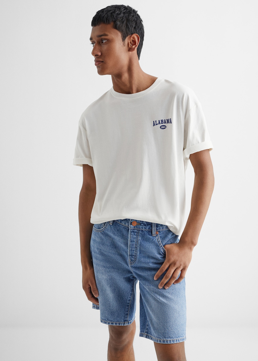 Denim shorts design sale