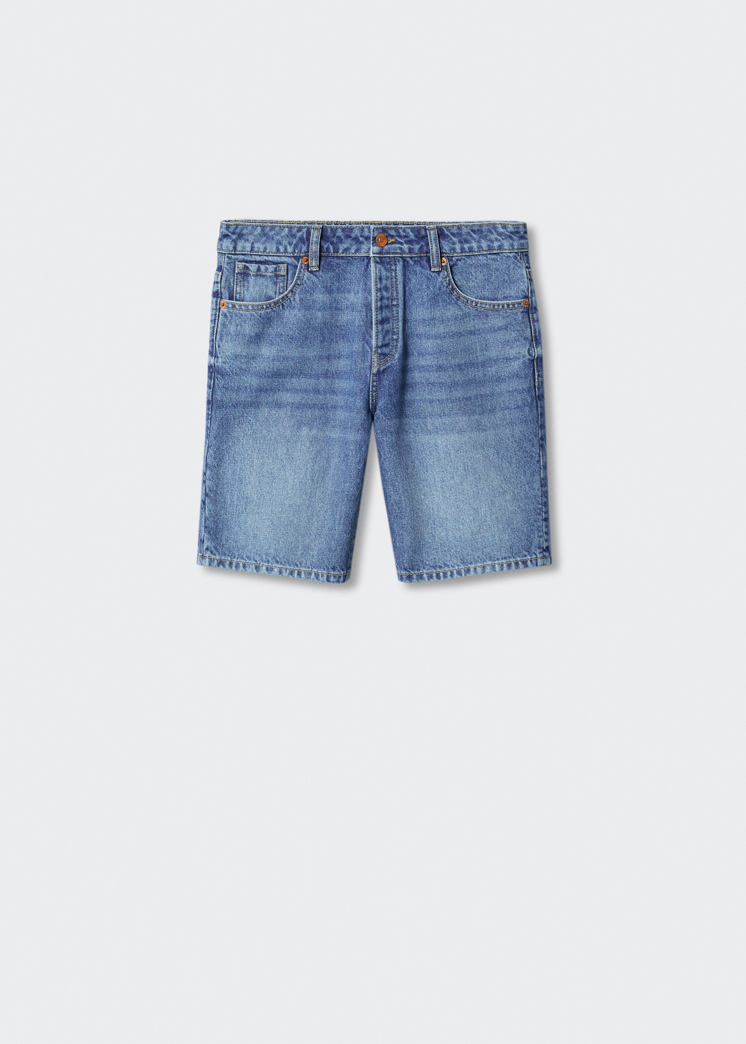 Cotton denim shorts - Article without model