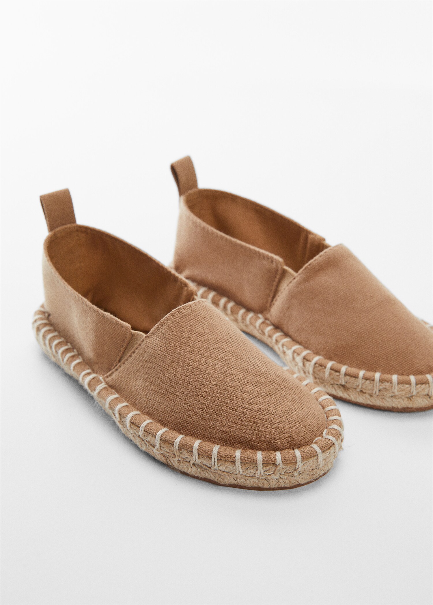 Baumwoll-Espadrilles - Mittlere Ansicht