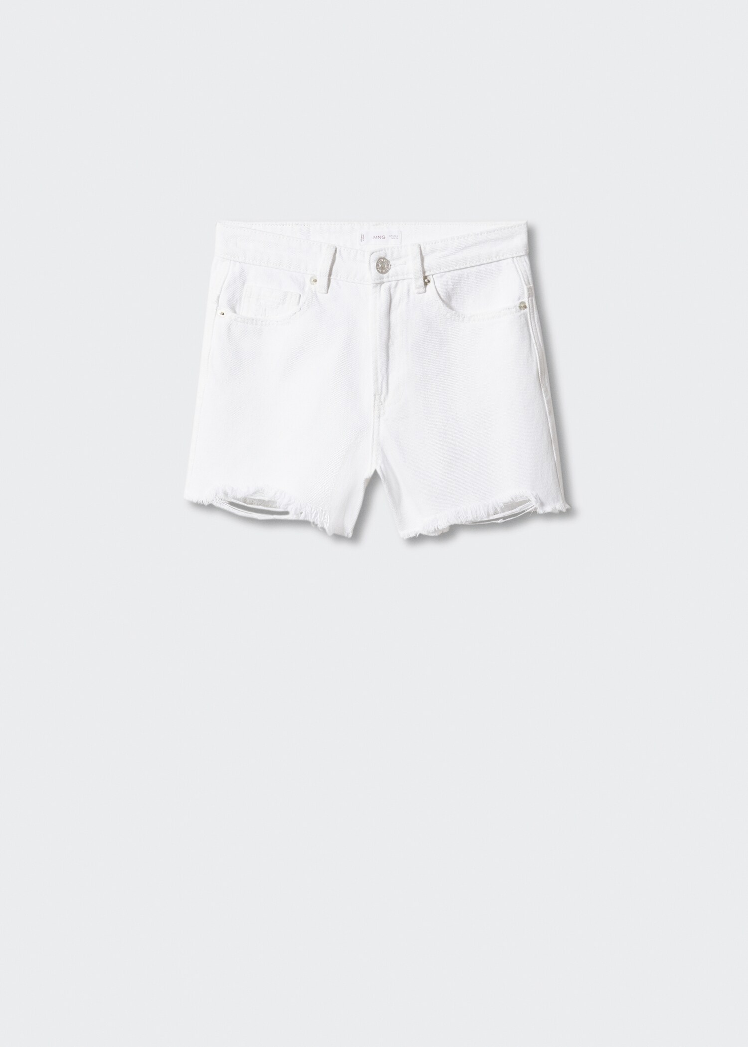 Short denim strappi - Articolo senza modello