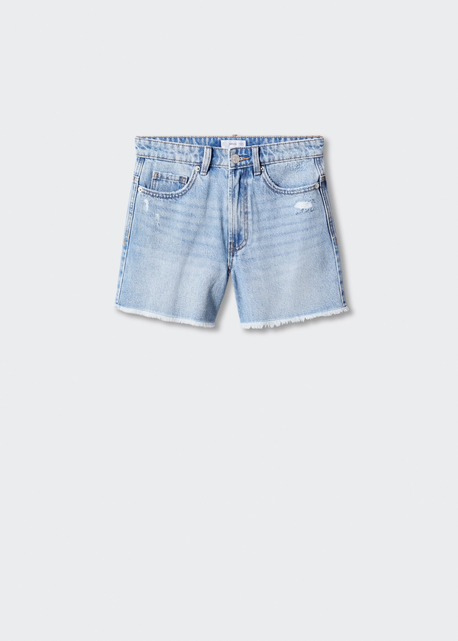 Jeansshorts mit Zierrissen - Artikel ohne Model