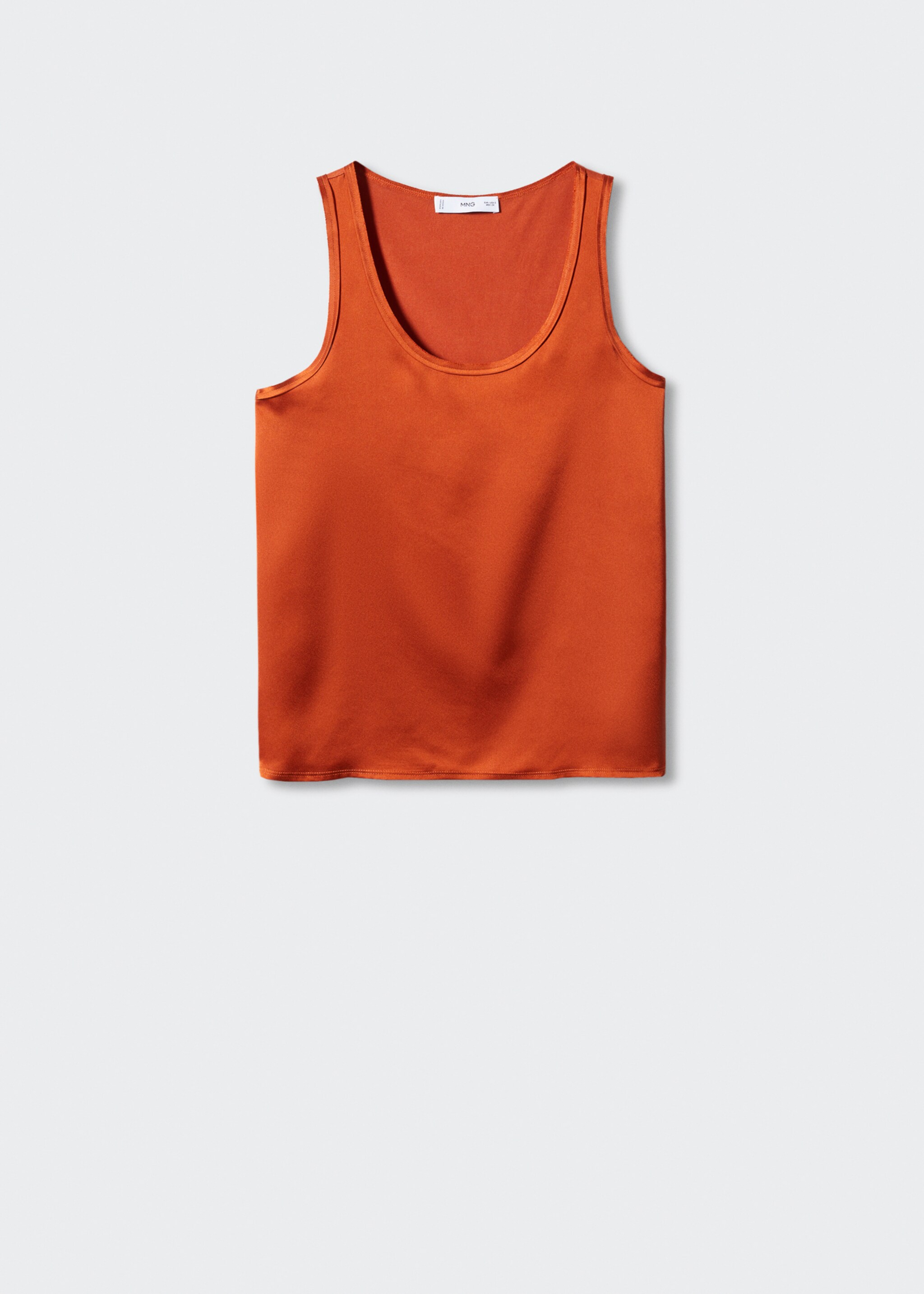 Essential strap top - Article without model, Russet. Ref: 47057114-00.