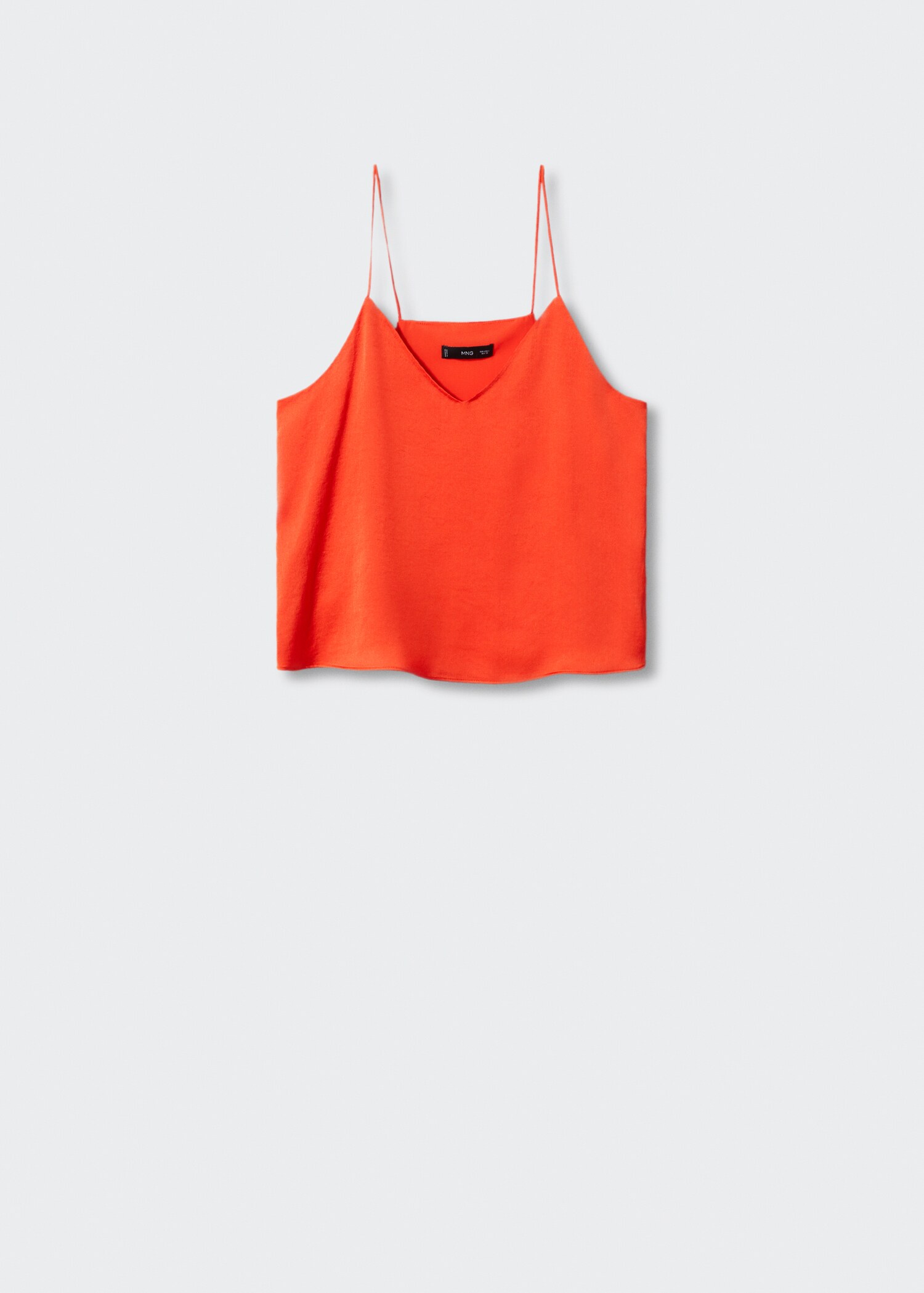 Satin top with straps - Article without model