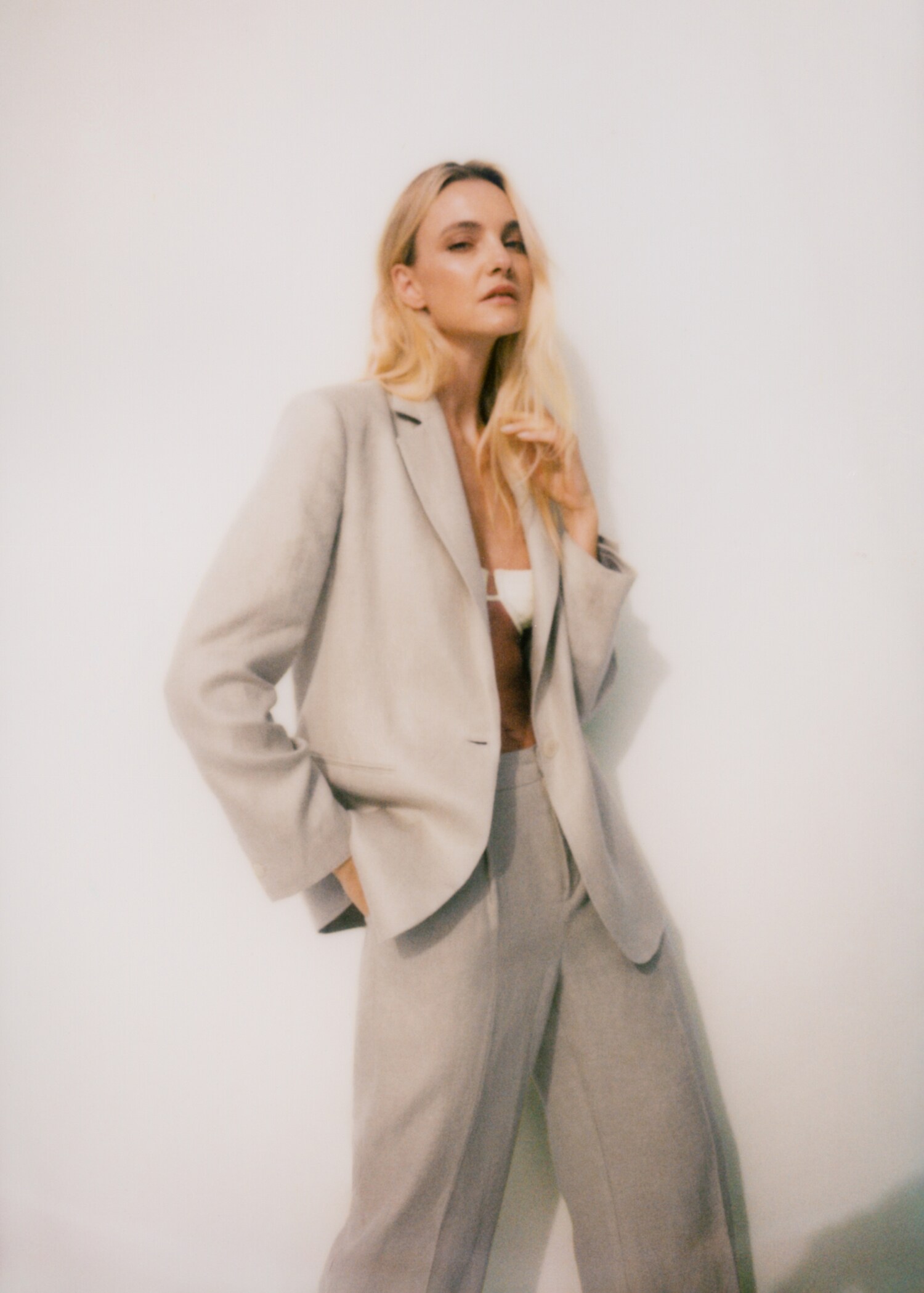 Linen blazer suit - Details of the article 6