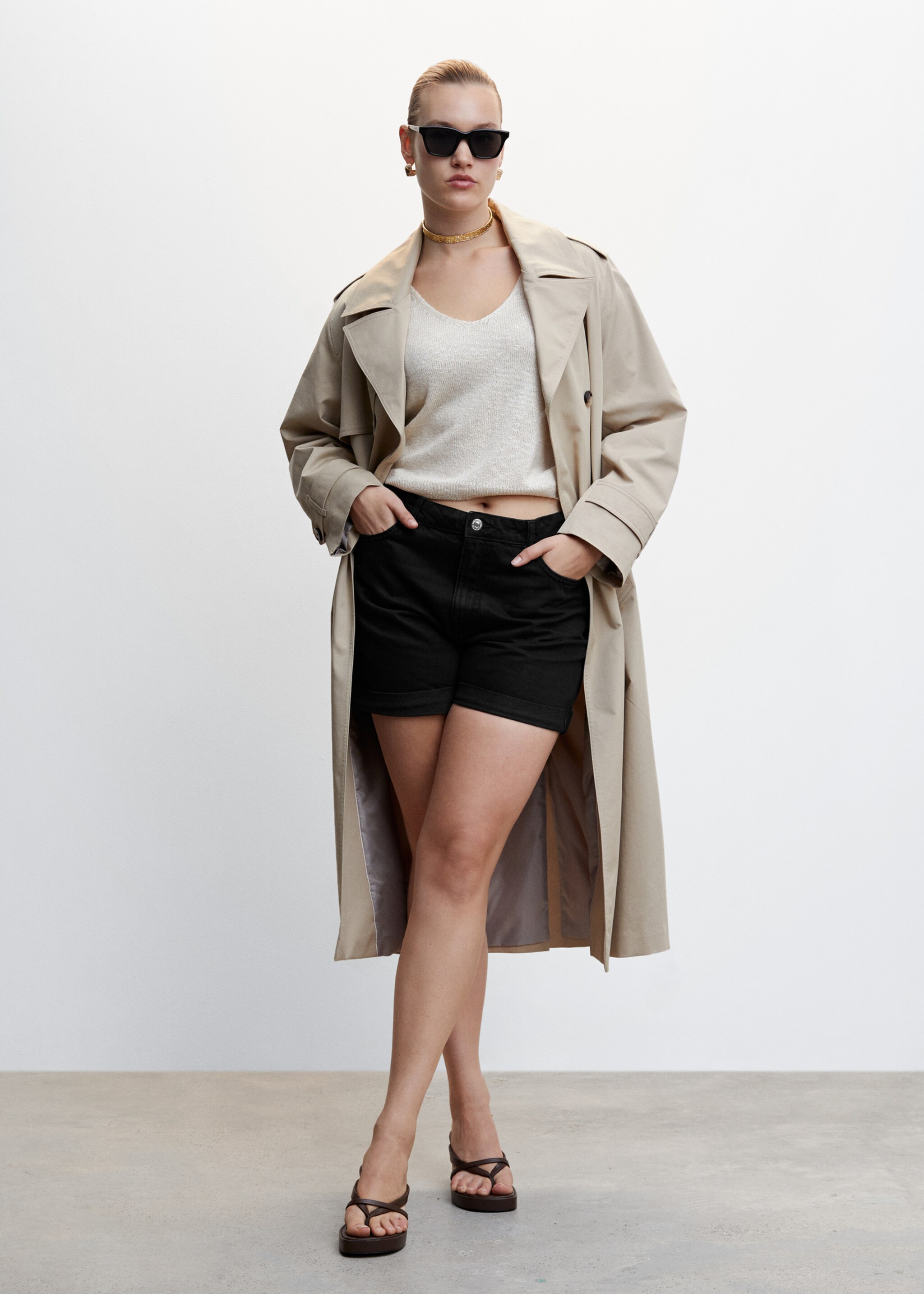 Szorty dżinsowe mom fit - Szczegóły artykułu 3