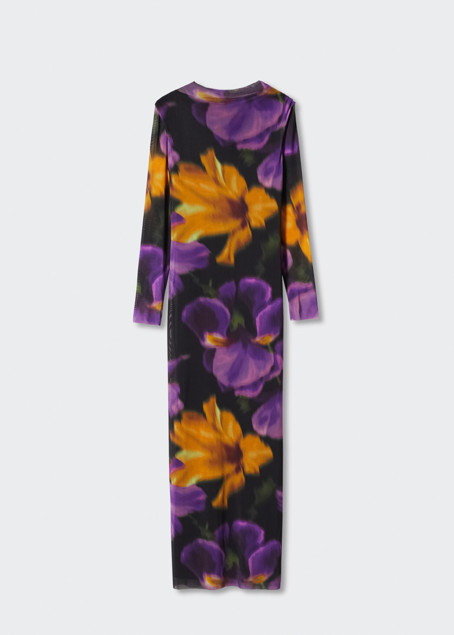 Vestido tul estampado floral - Artículo sin modelo