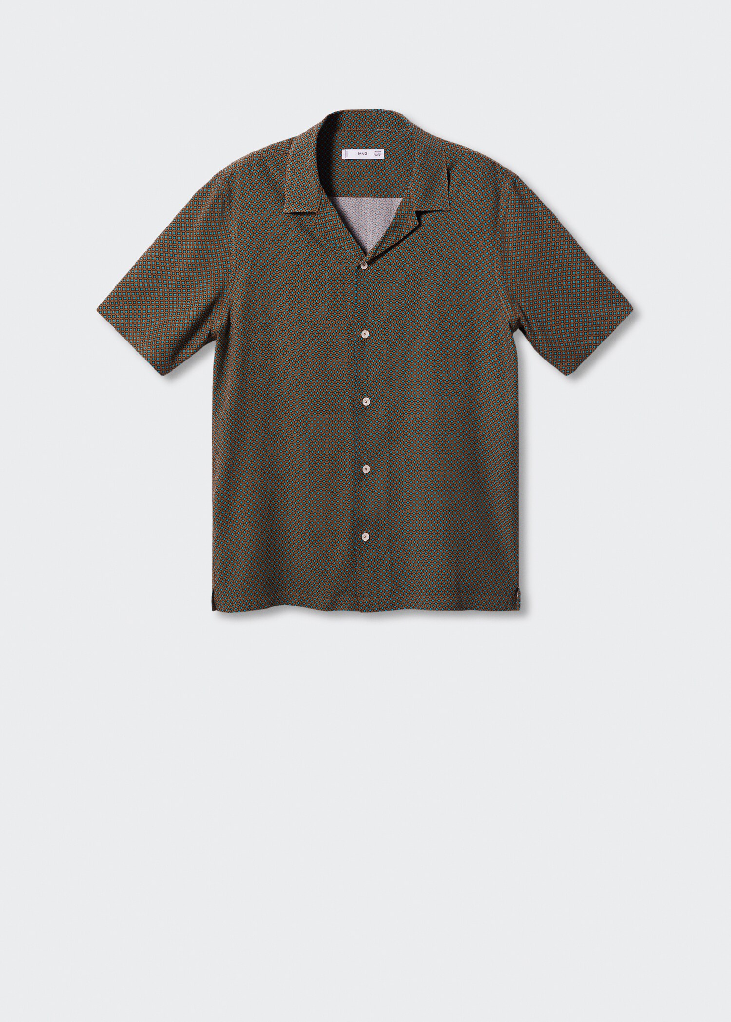 Printed short-sleeved shirt - Article without model