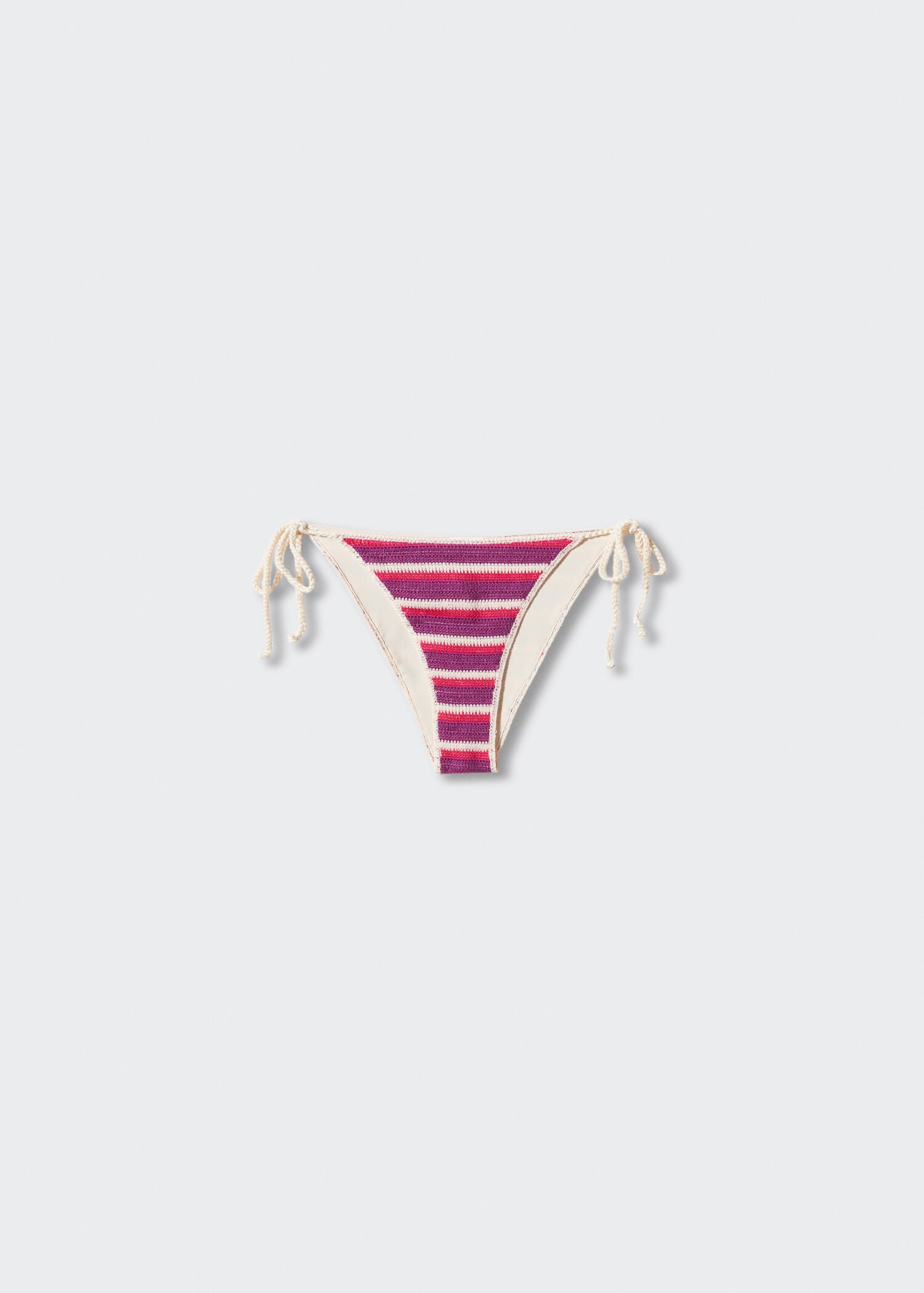 Figi bikini klasyczne z szydełkowej dzianiny - Artykuł bez modela/modelki