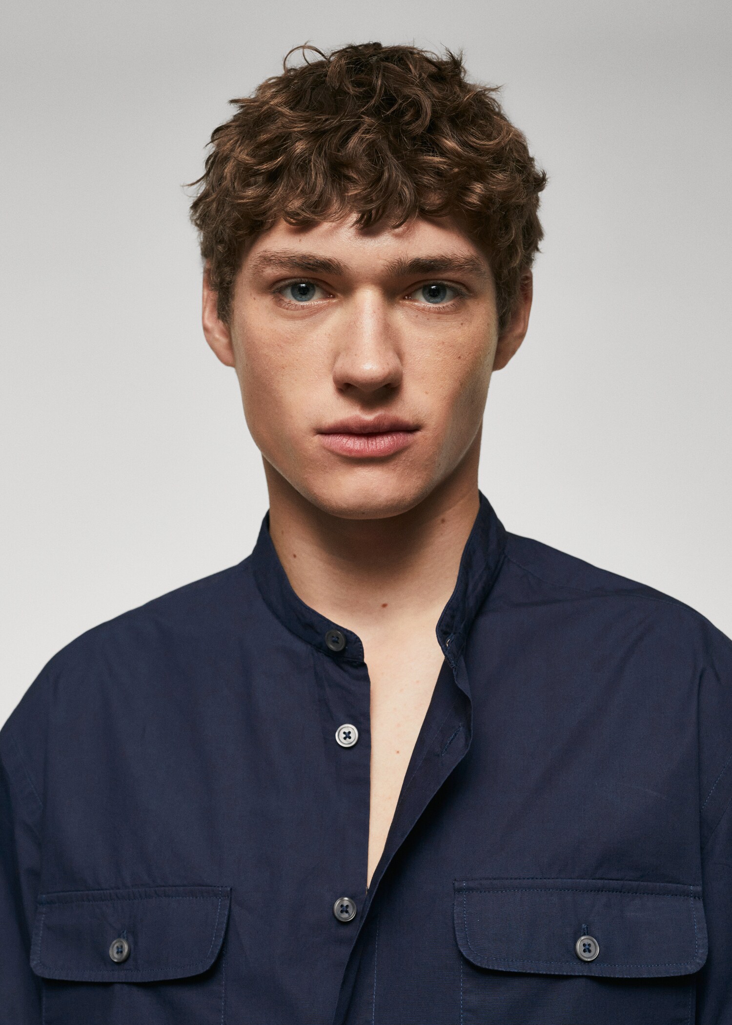 Camisa slim fit Mao cotó - Detall de l'article 1