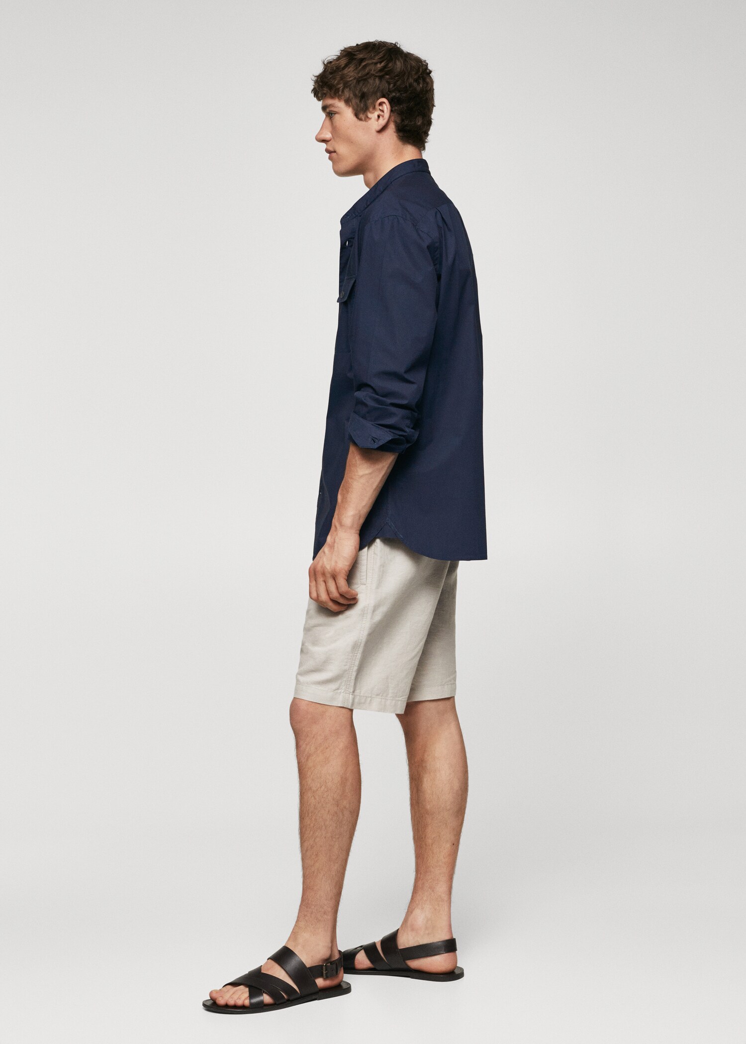 Camisa slim fit Mao cotó - Detall de l'article 2