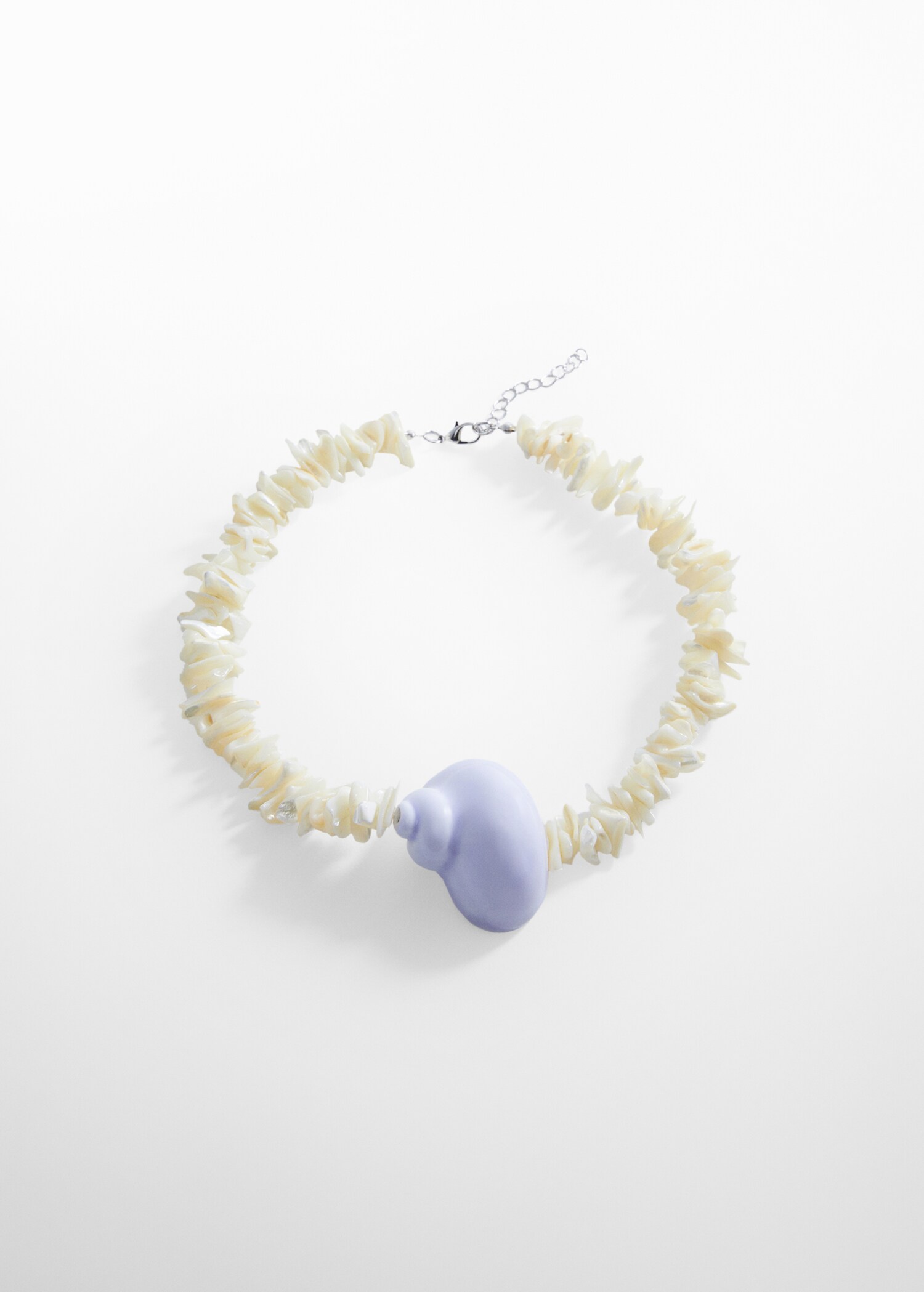 Collier coquillages perles nacre - Article sans modèle