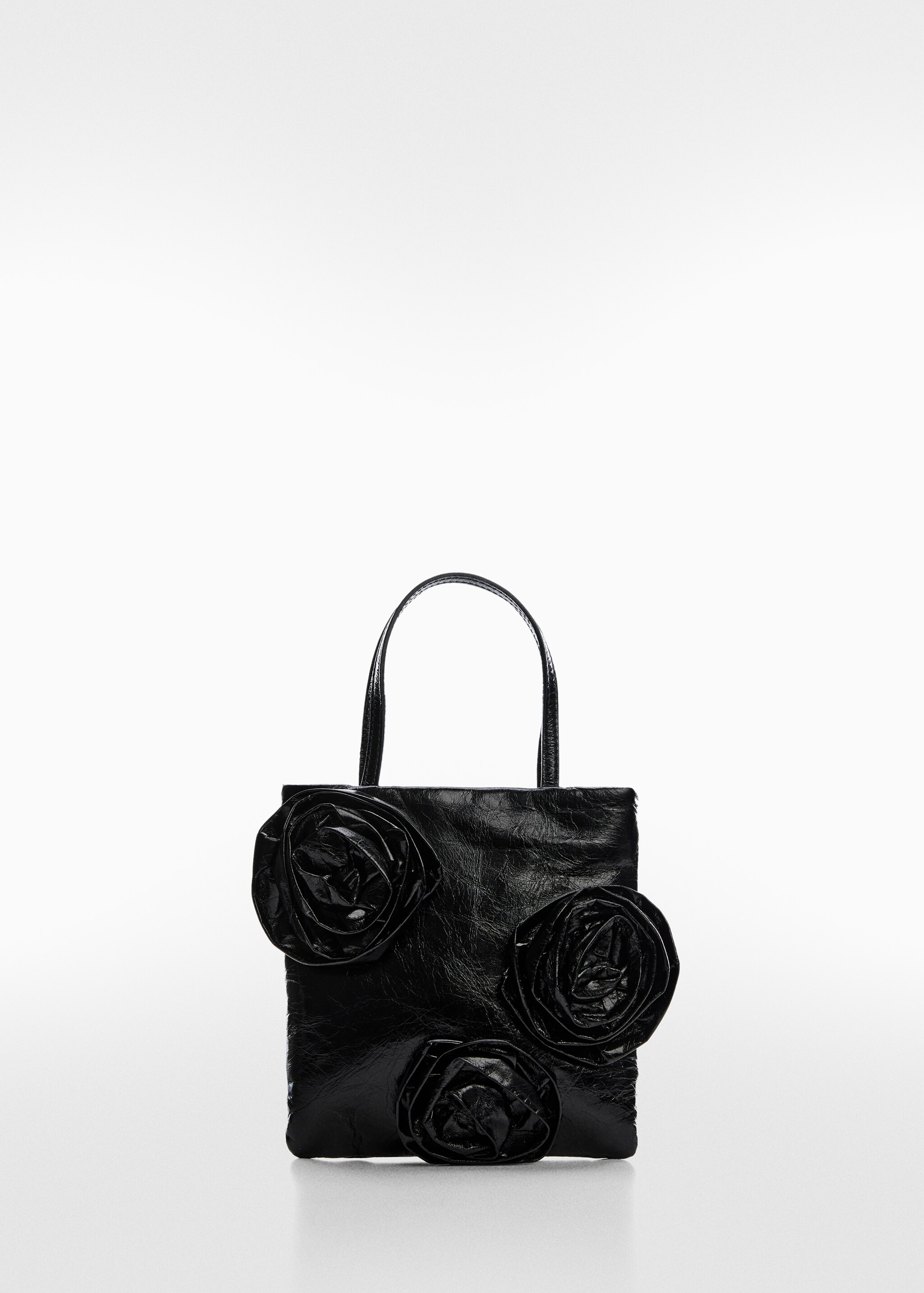Maxi-flower leather bag - Article without model