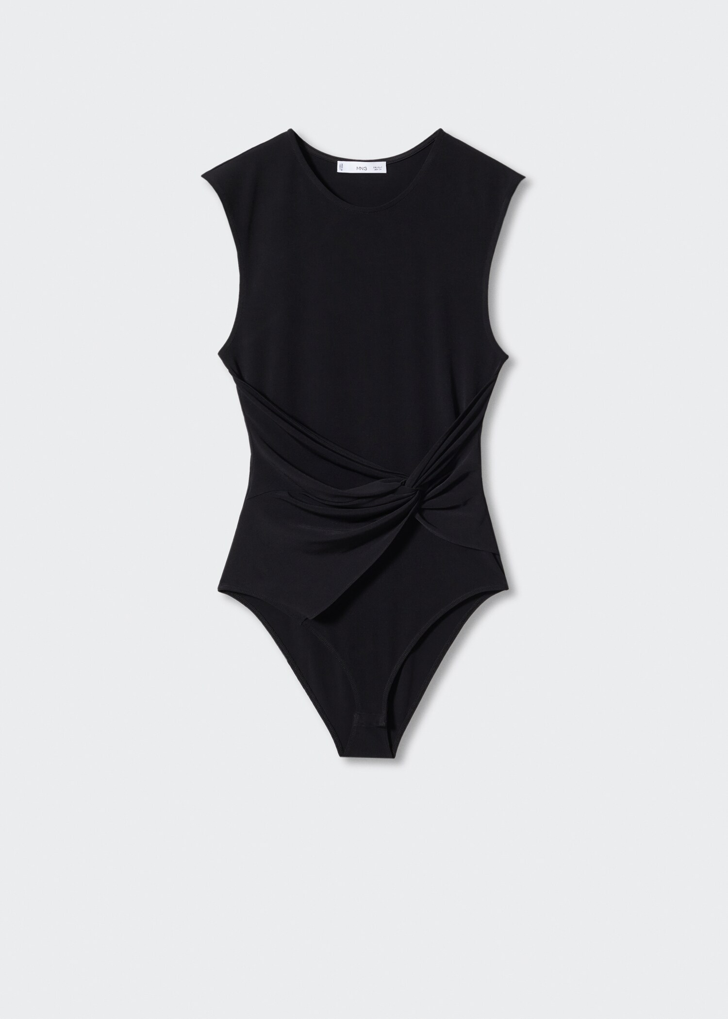 Draped bodysuit with straps - Article without model