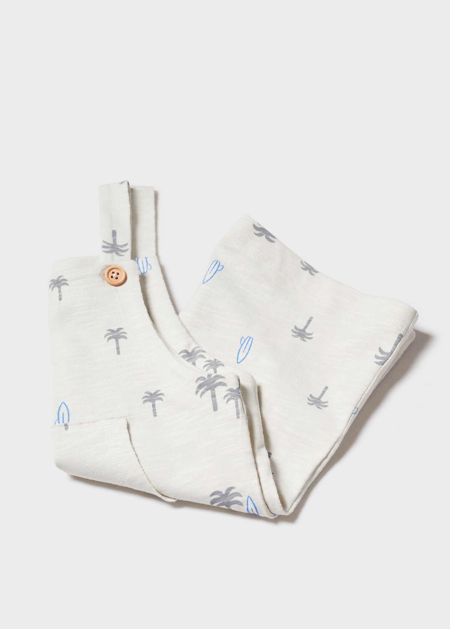 Cotton short jumpsuit - Details of the article 0