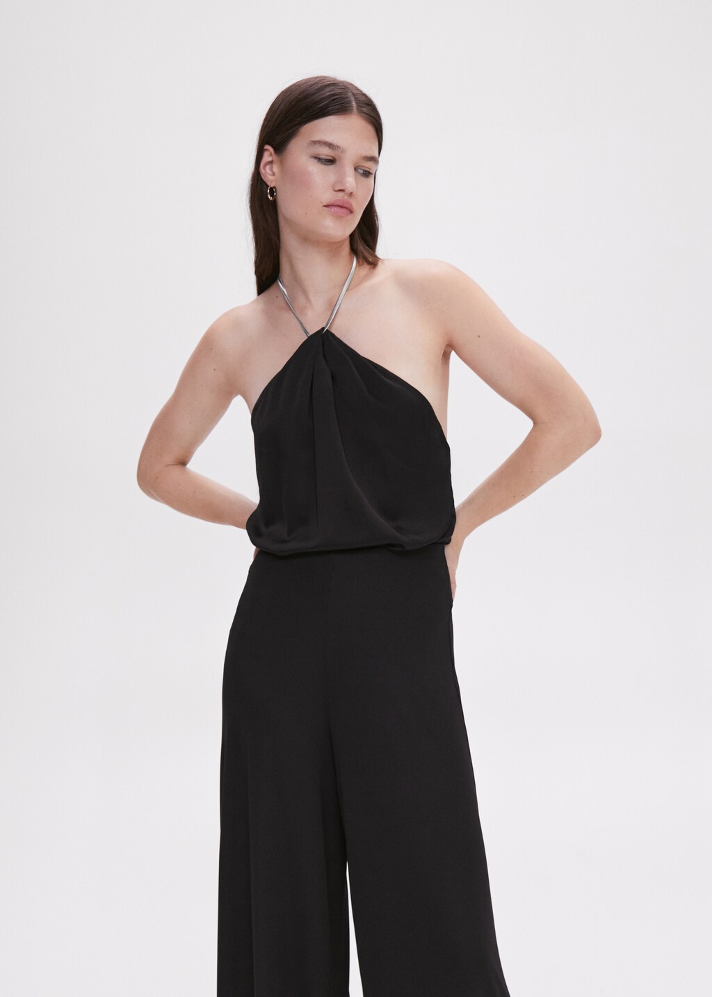 Chain detail top - Woman | MANGO OUTLET USA