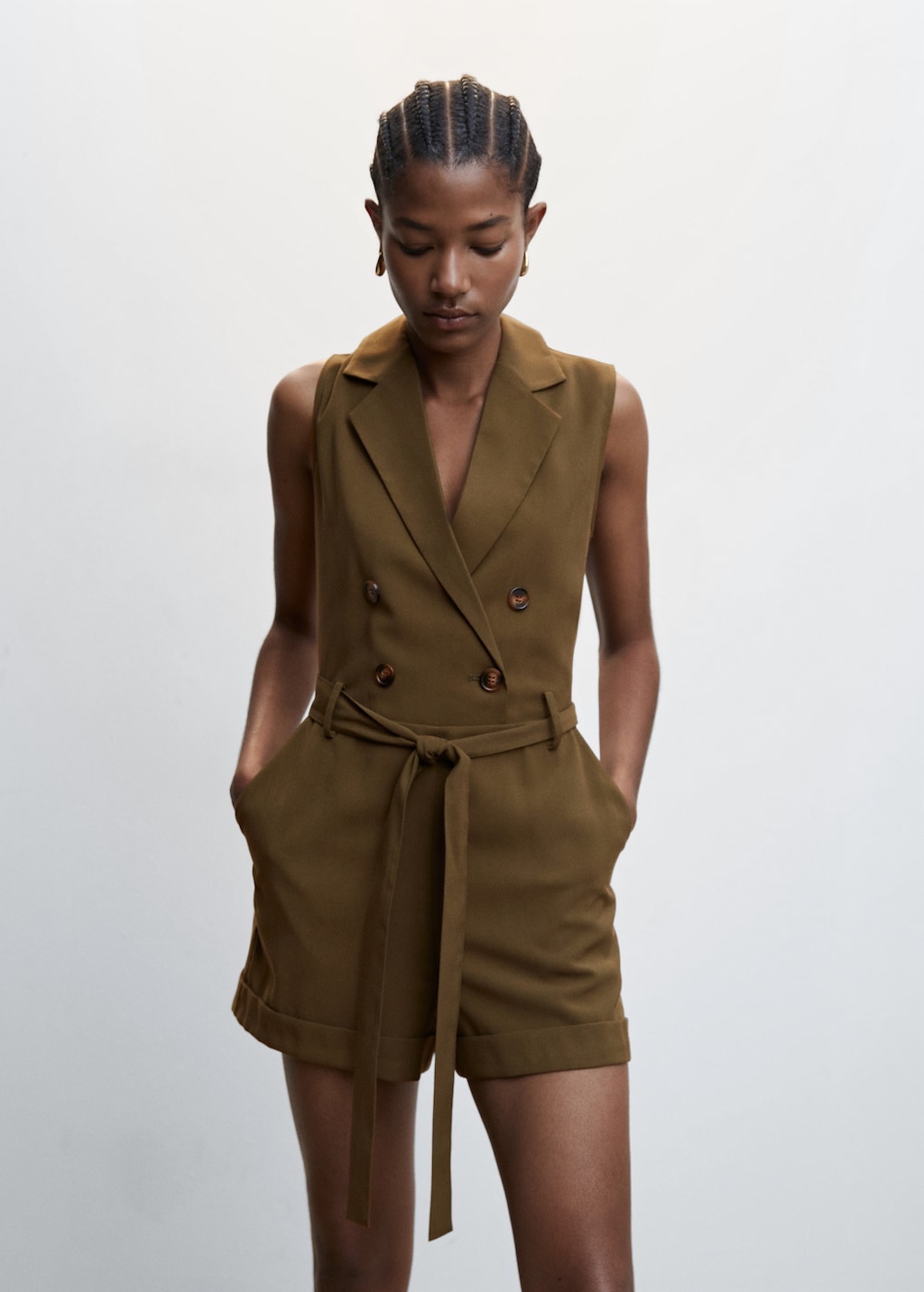 Jumpsuit mango outlet on sale