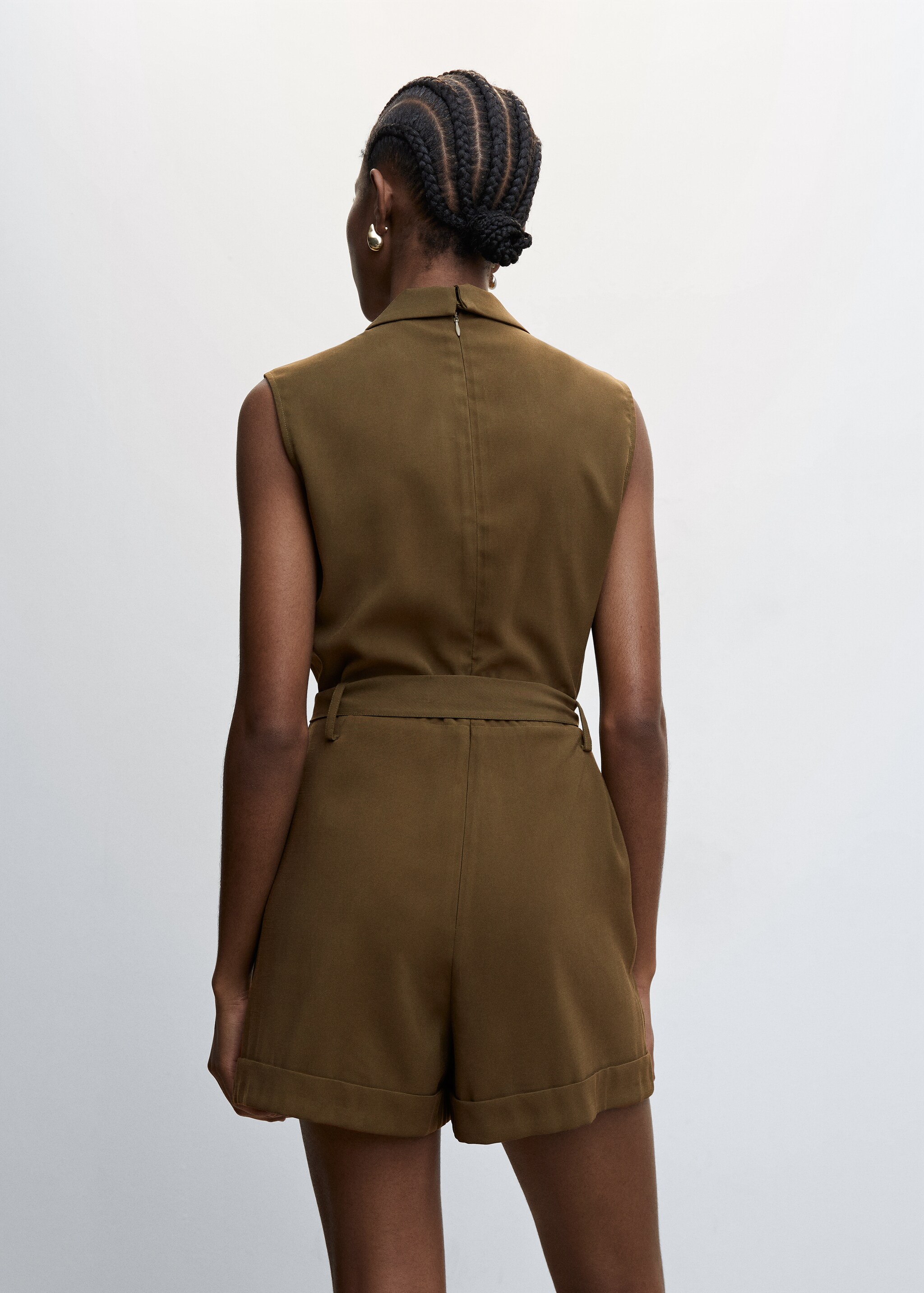 Bow wrap jumpsuit - Reverse of the article