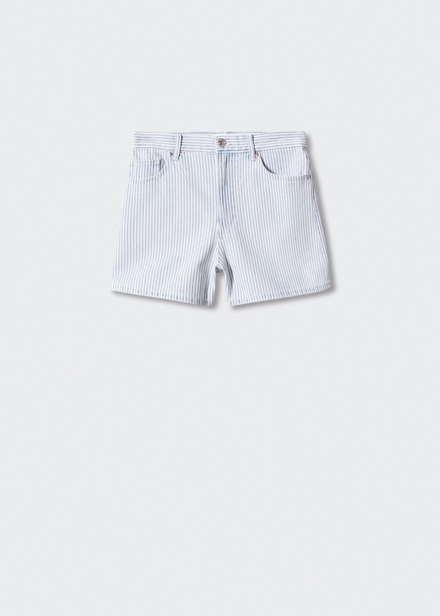 High-rise denim shorts - Article without model
