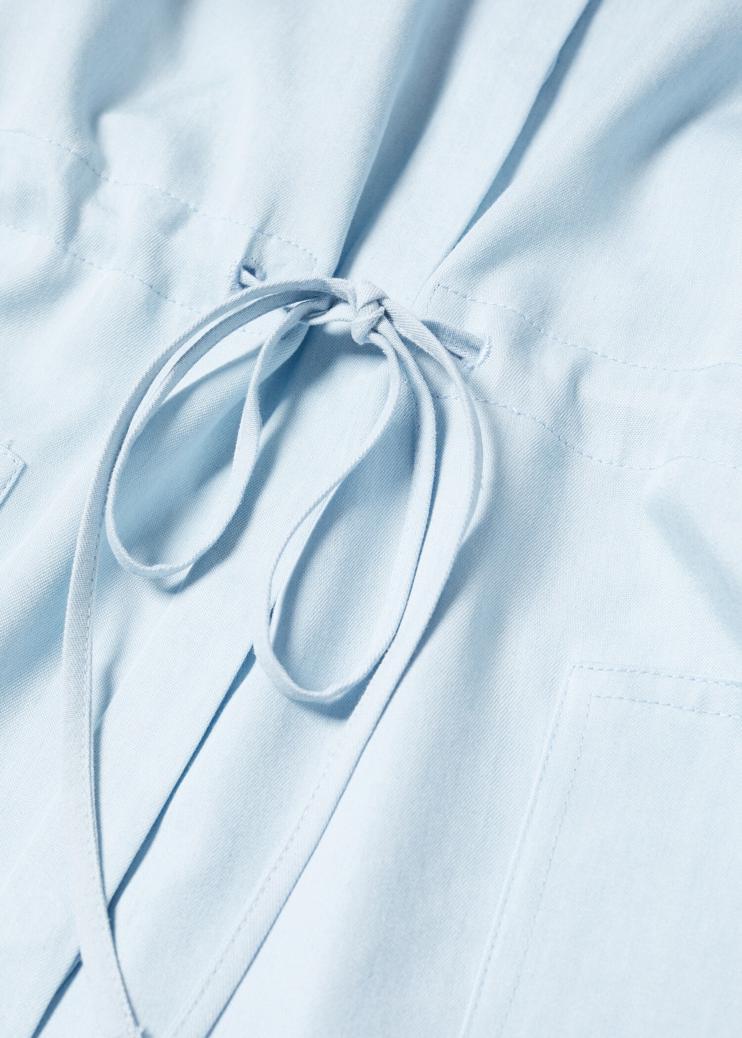 Lyocell shirt jumpsuit - Details of the article 8