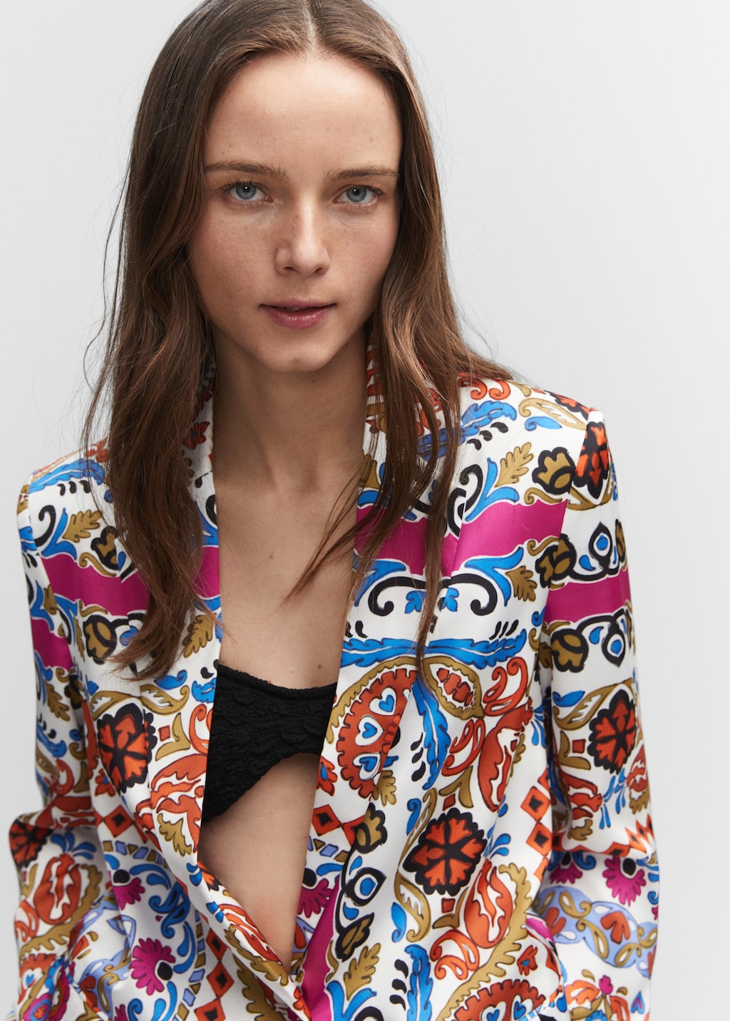 Veste fleurie mango deals