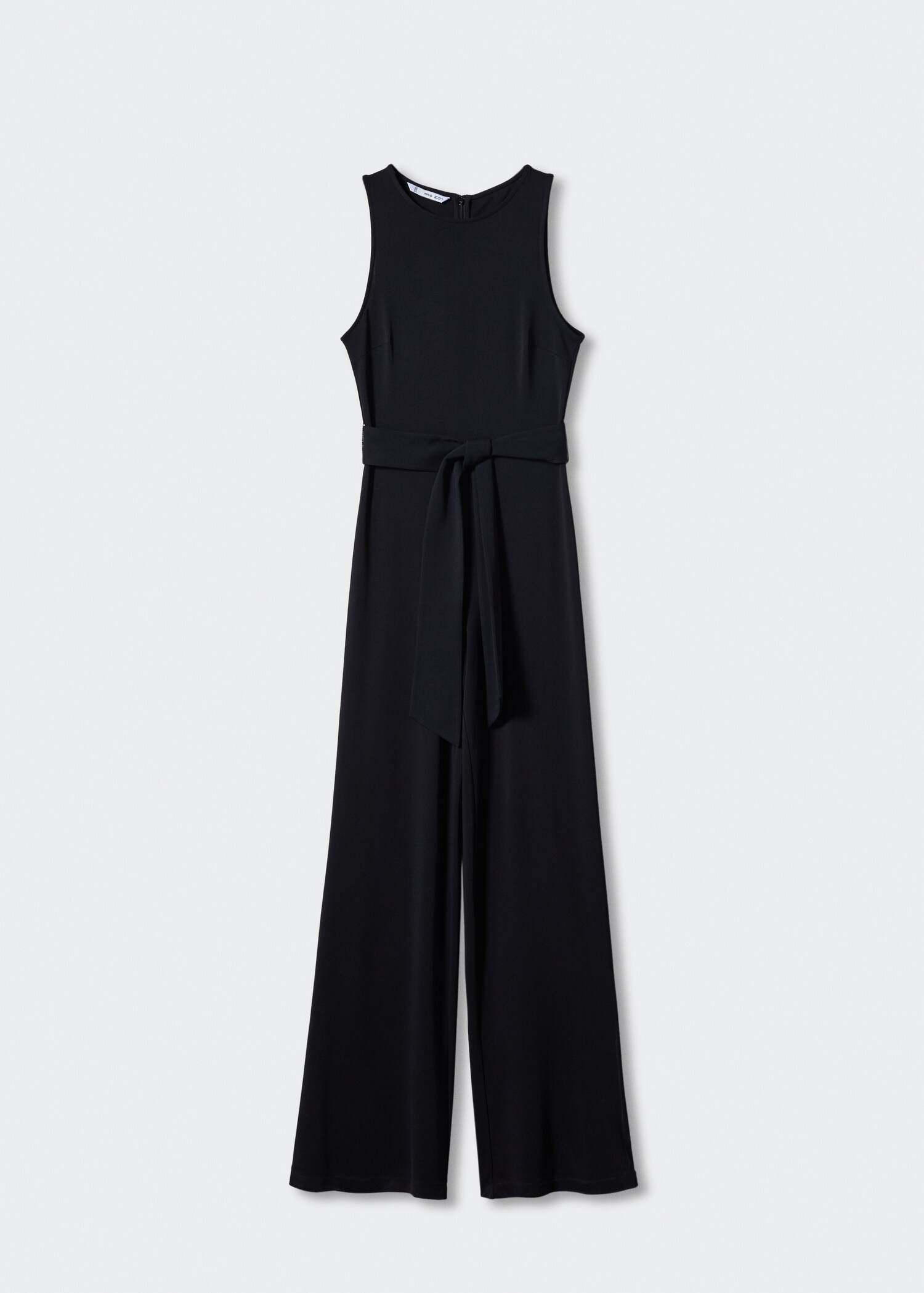 Lang jumpsuit med sløyfe - Artikkel uten modell
