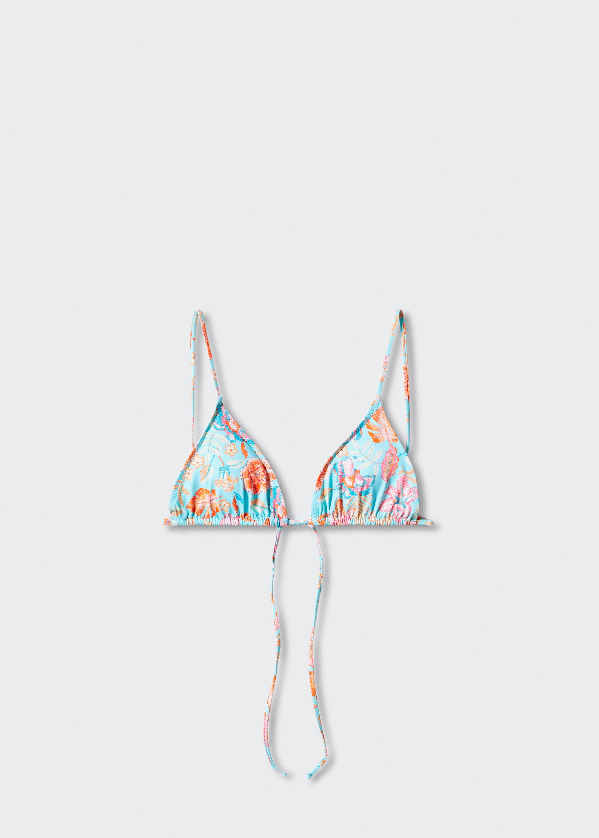 Top bikini triangle floral - Article sense model