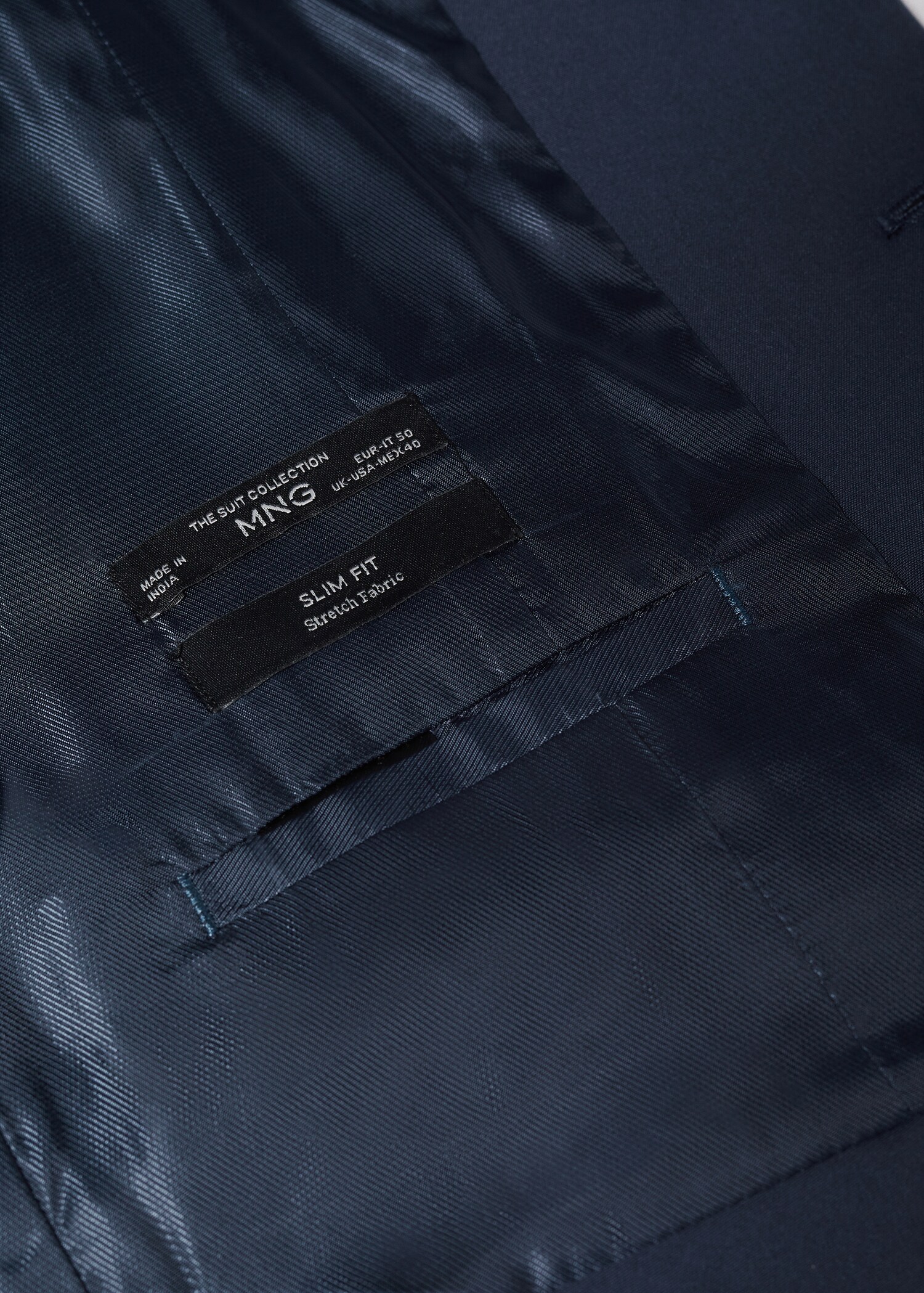 Slim-fit suit vest - Details of the article 8
