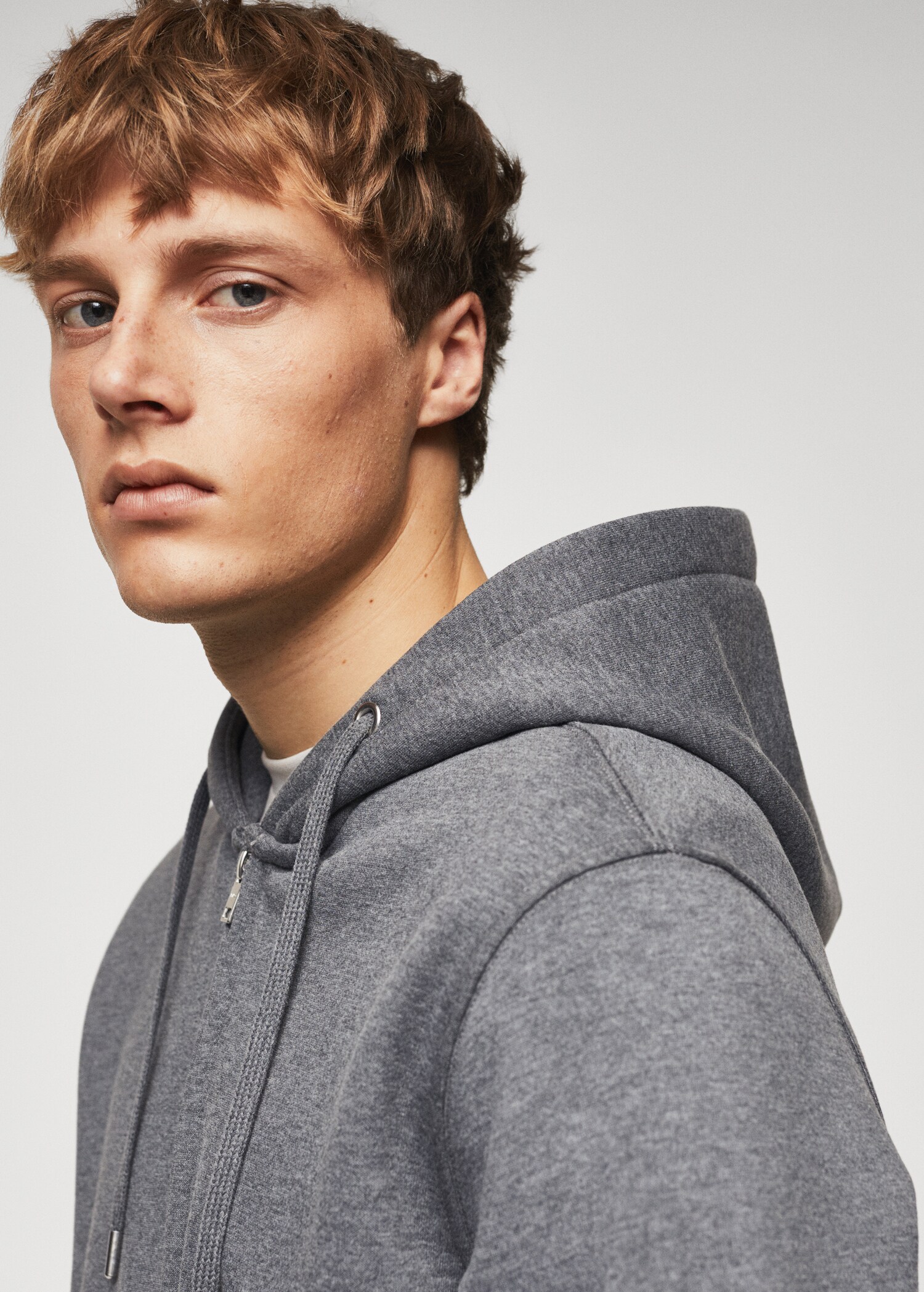 Sudadera algodón cremallera - Detalle del artículo 1