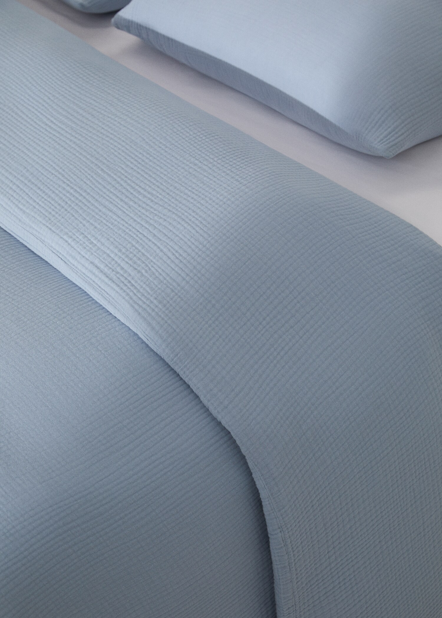 Cotton gauze duvet cover single bed - Details of the article 8