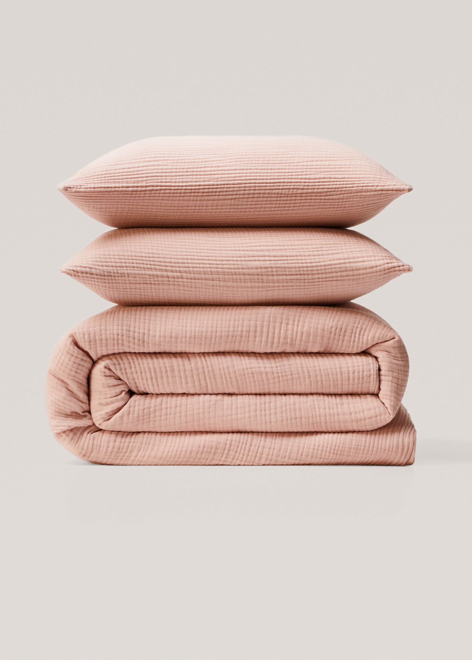 Cotton gauze duvet cover single bed - Article without model