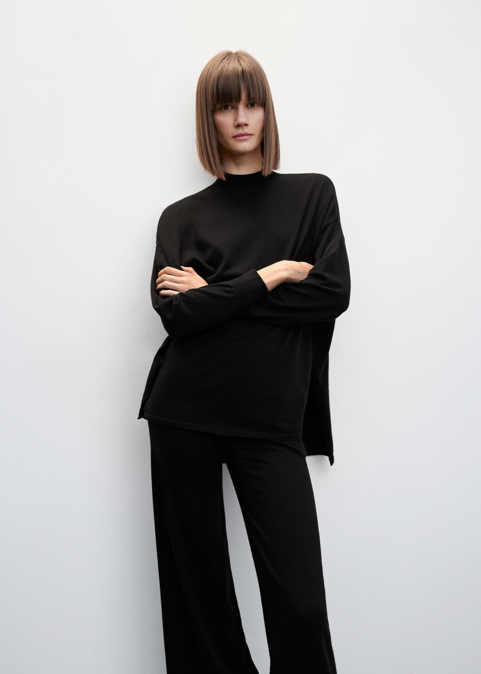 Side slits sweater - Details of the article 6