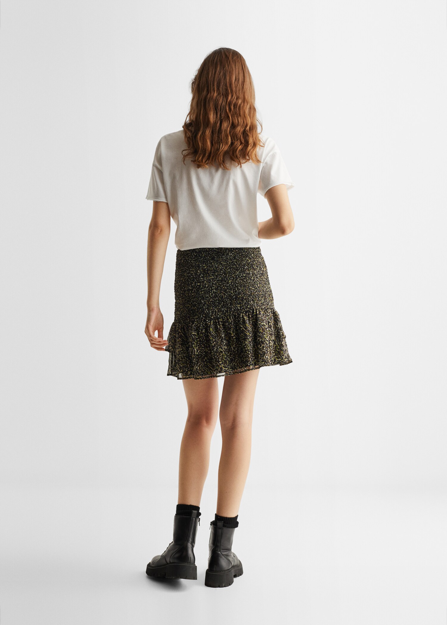 Faldilla estampada volants - Revers de l'article