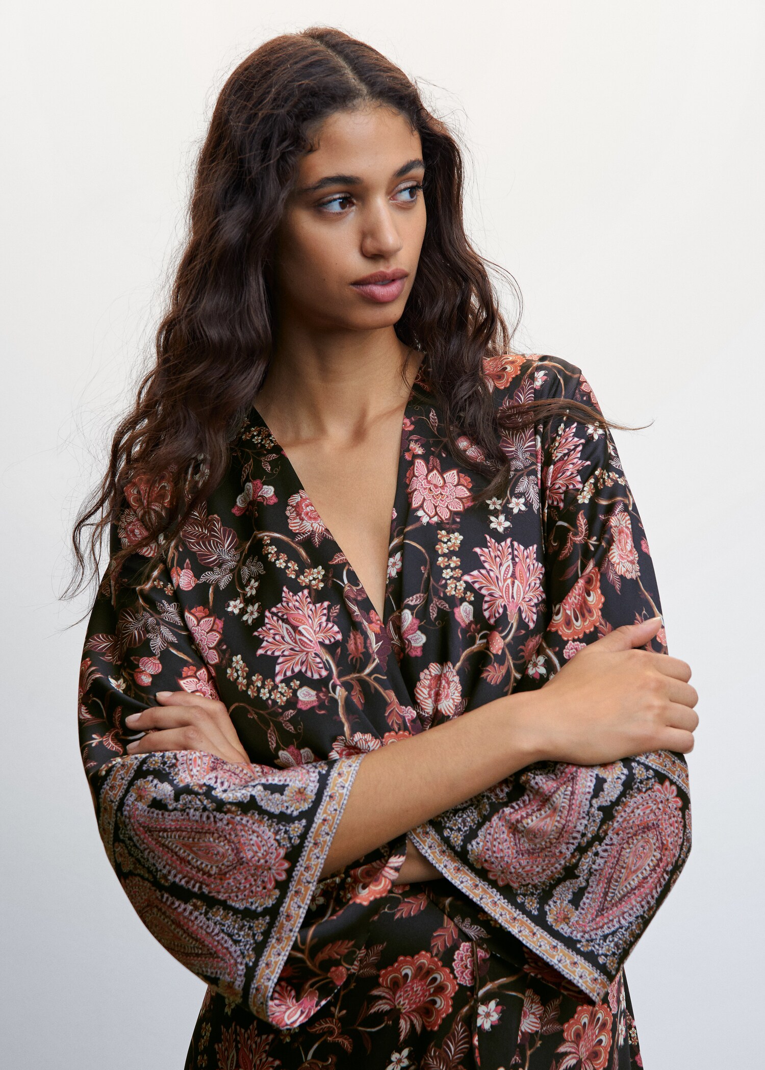 Fringed hem dress - Details of the article 1