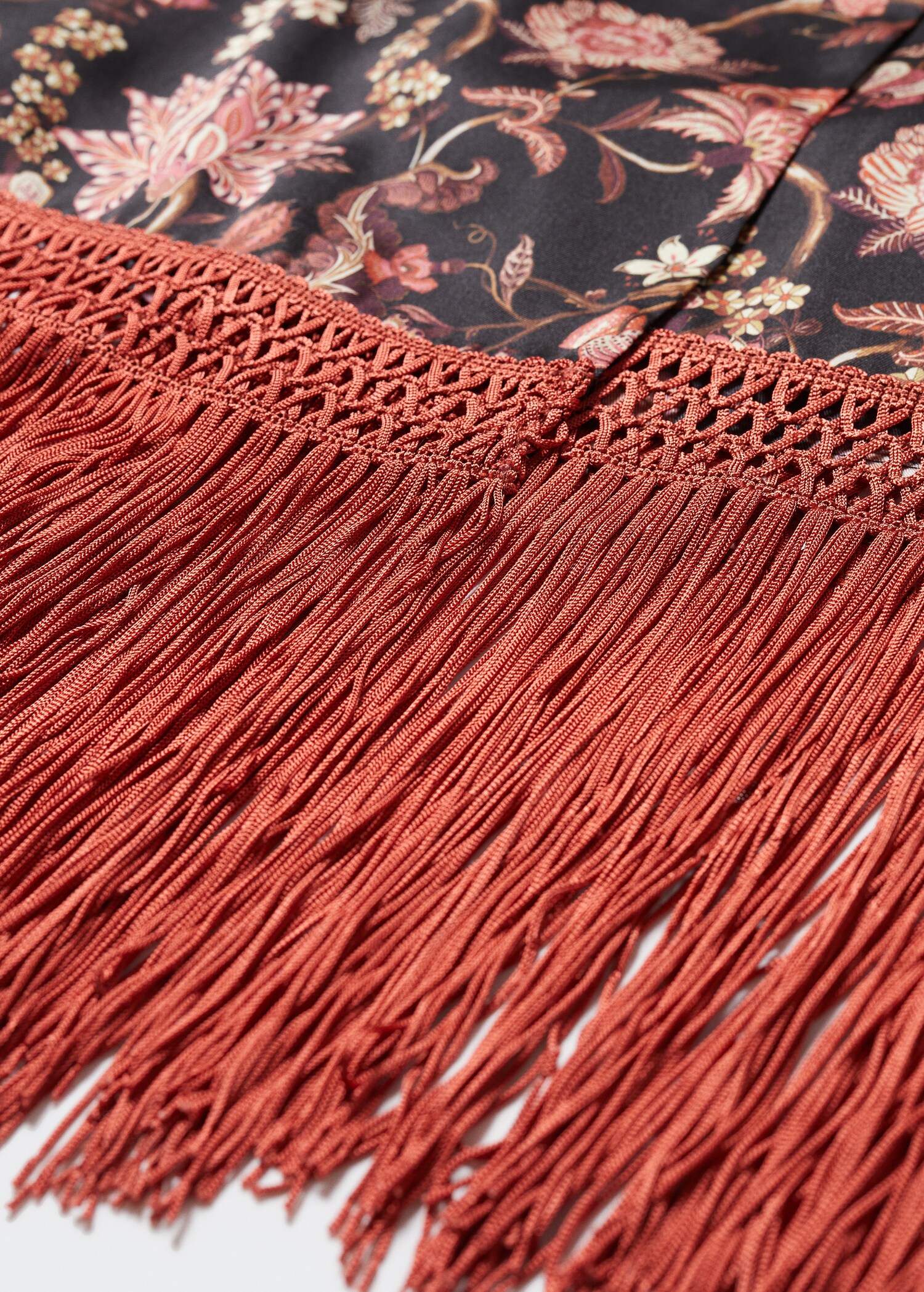 Fringed hem dress - Details of the article 8