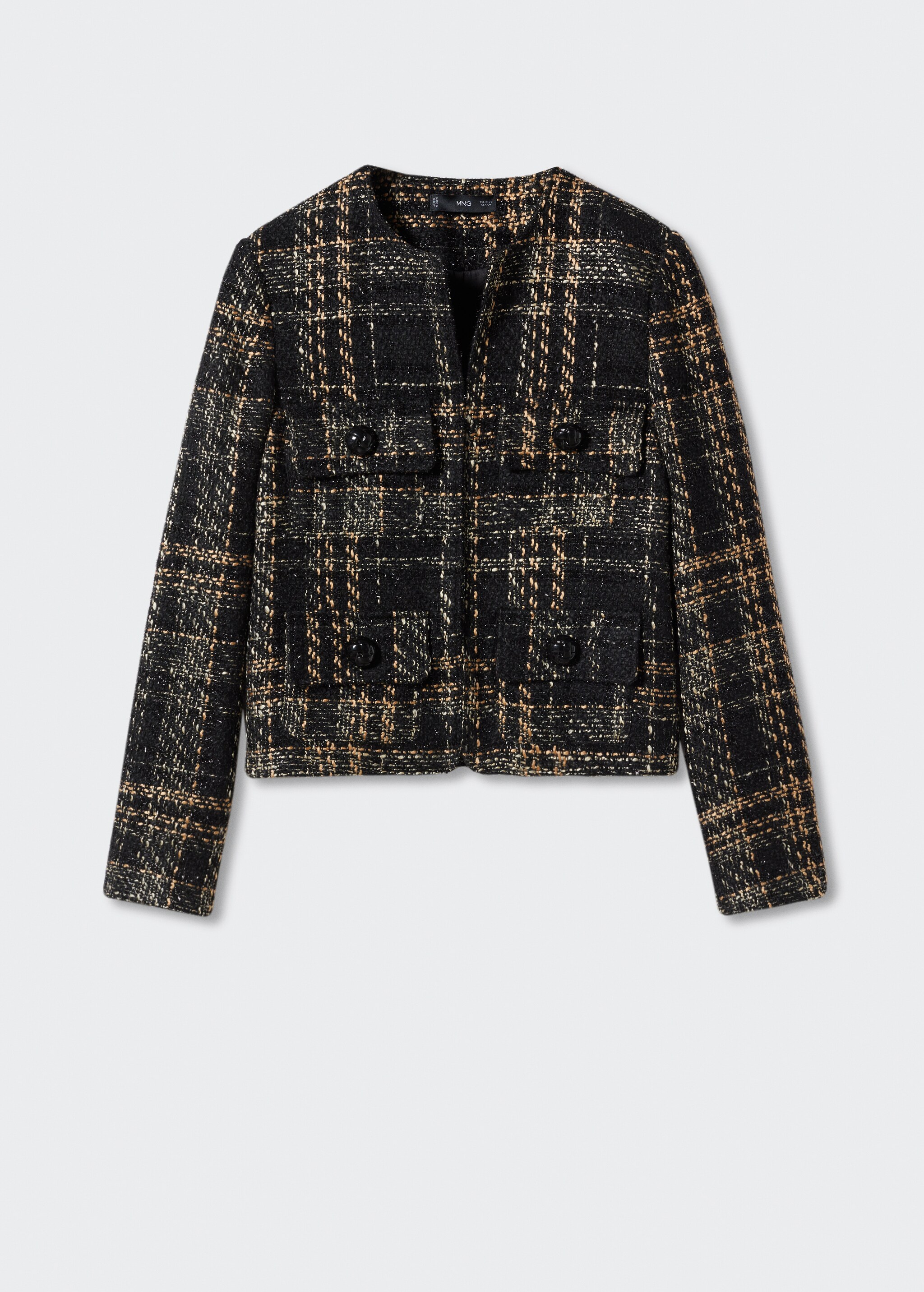 Tweed-Jacke mit Taschen - Artikel ohne Model