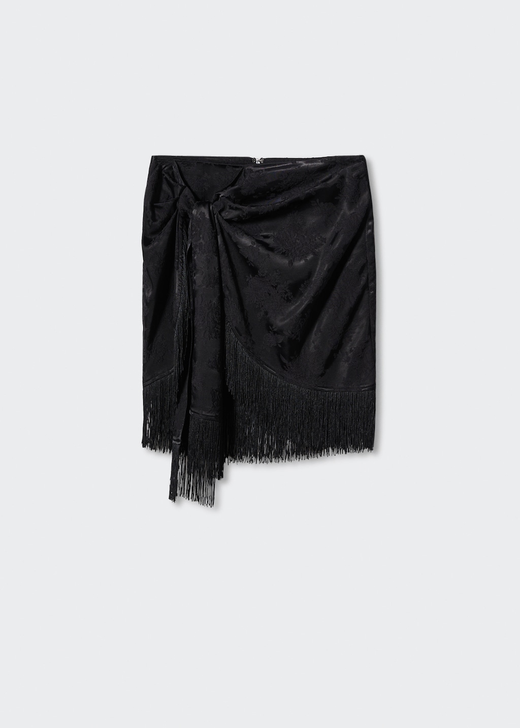 Jupe jacquard franges Femme MANGO OUTLET Belgique