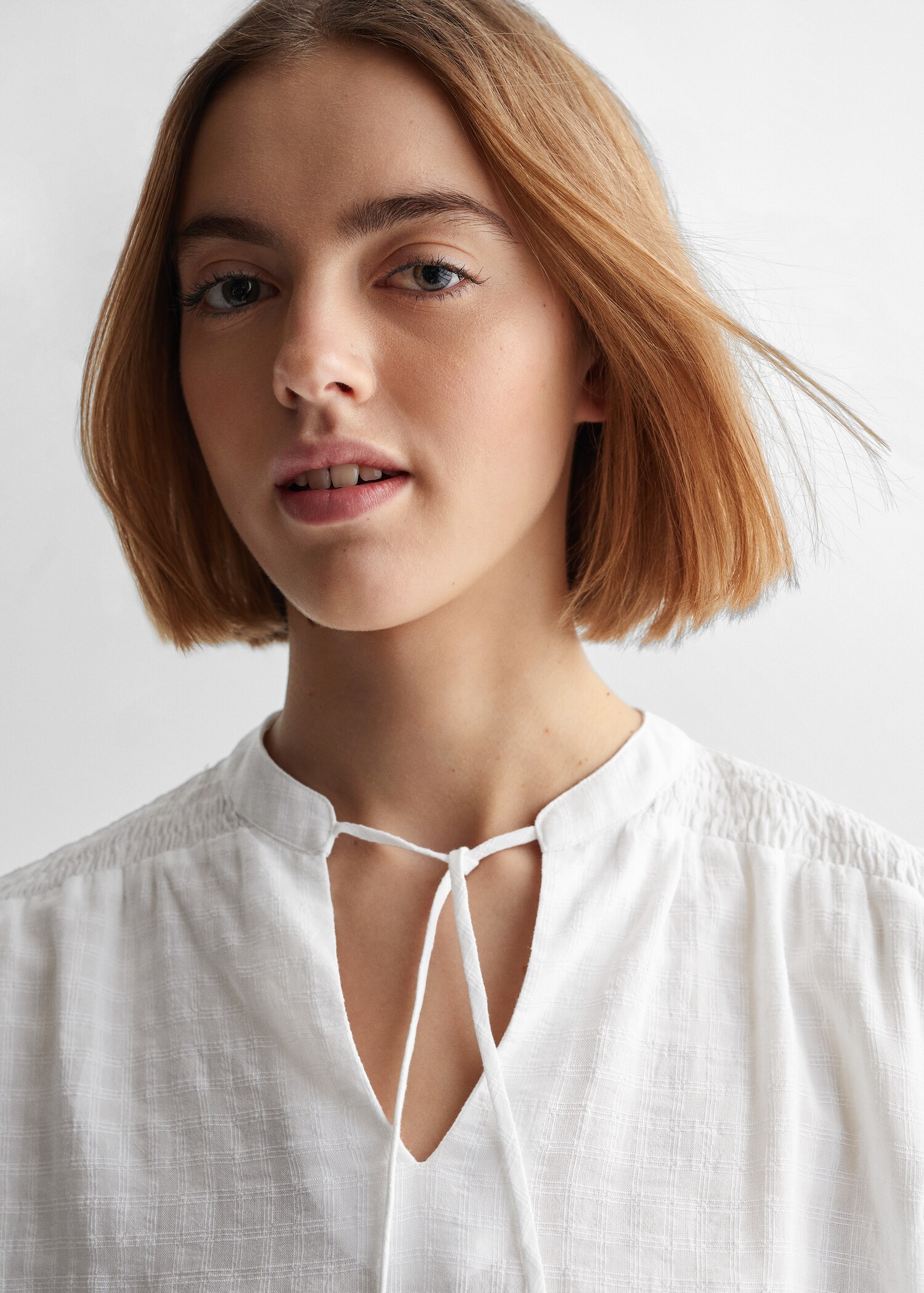 Blouse coton nœud - Détail de l'article 1